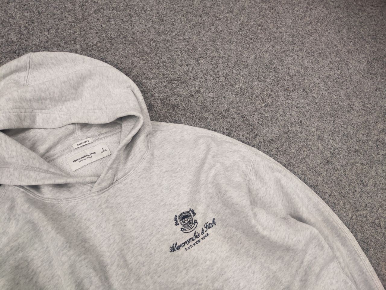Abercrombie & Fitch Abercrombie & Fitch Logo oversized Hoodie Vintage Style Y2K Size US S / EU 44-46 / 1 - 5 Thumbnail