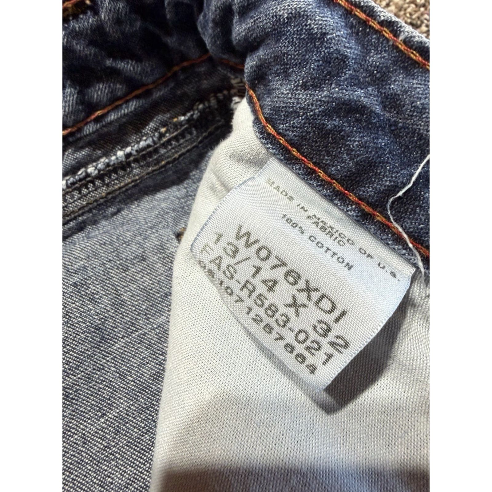 Wrangler VINTAGE Wrangler 20X Women's Jeans Size 14 Blue Denim 13/14X32 Straight Bootcut Size 36" / US 14 / IT 50 - 6 Thumbnail