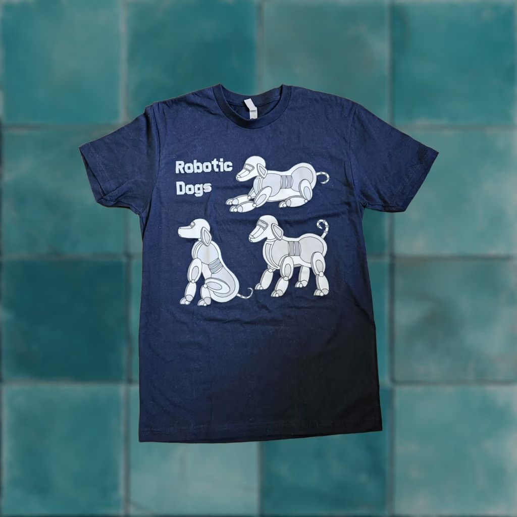 NEXT Next Apparel Shirt Mens S Men Navy Robotics Dogs Graphic Tee Size Size US S / EU 44-46 / 1 - 1 Thumbnail