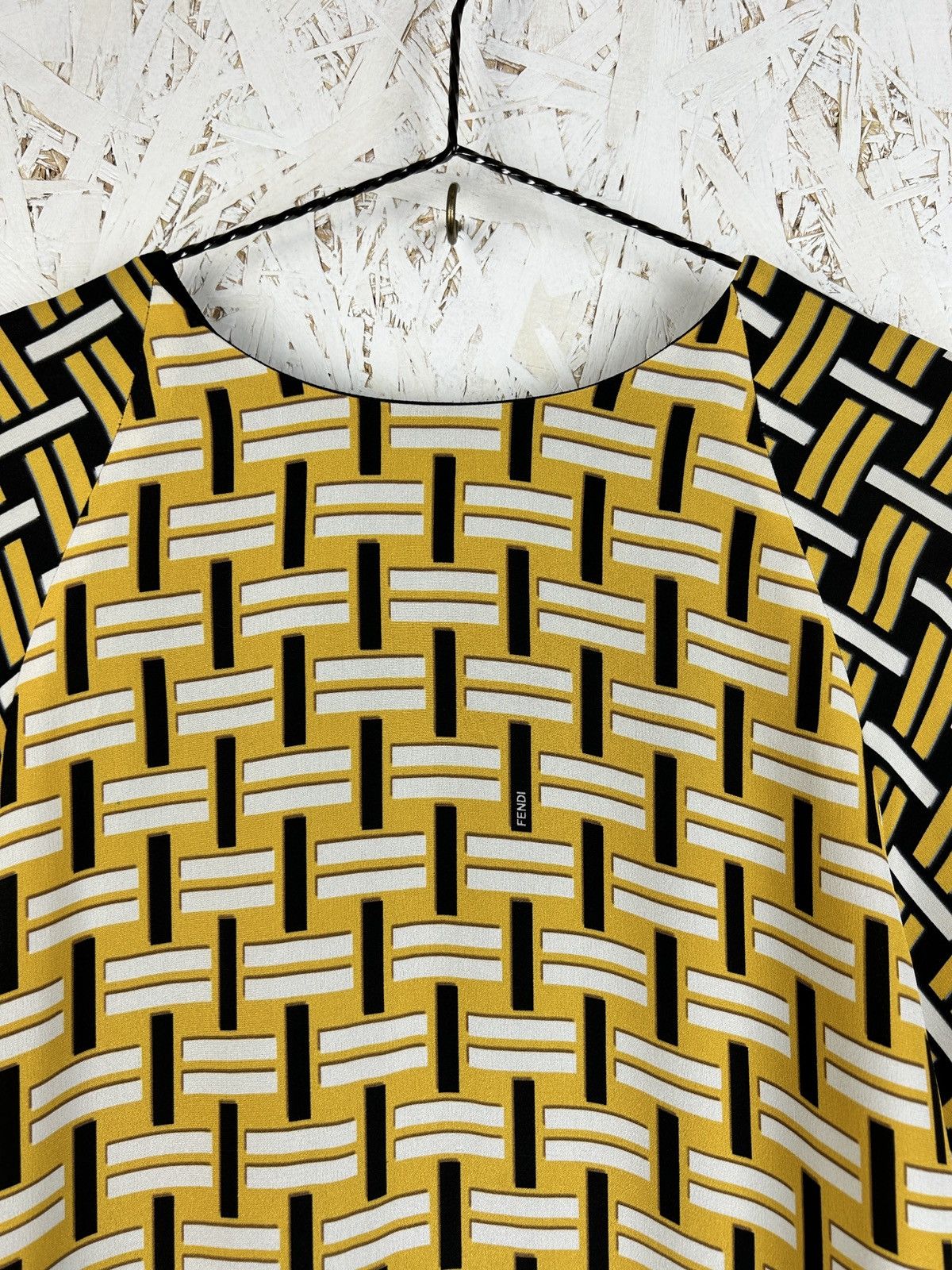 Fendi Fendi 2014 Resort Collection Silk Midi Dress Size M / US 6-8 / IT 42-44 - 2 Thumbnail
