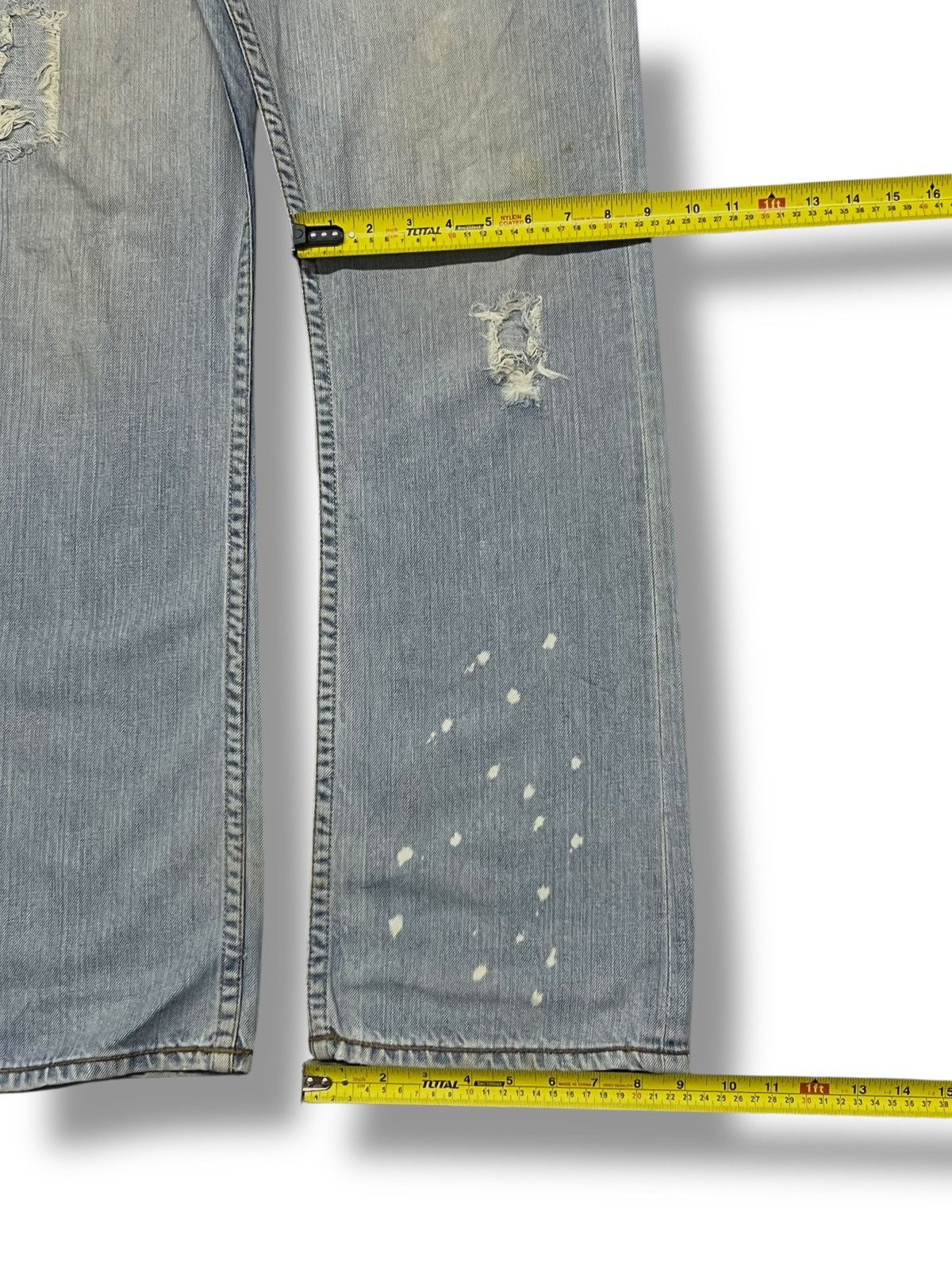 Quicksilver Vintage Quiksilver “QuikJean” Boot Fit – Distressed Size US 33 - 19 Thumbnail