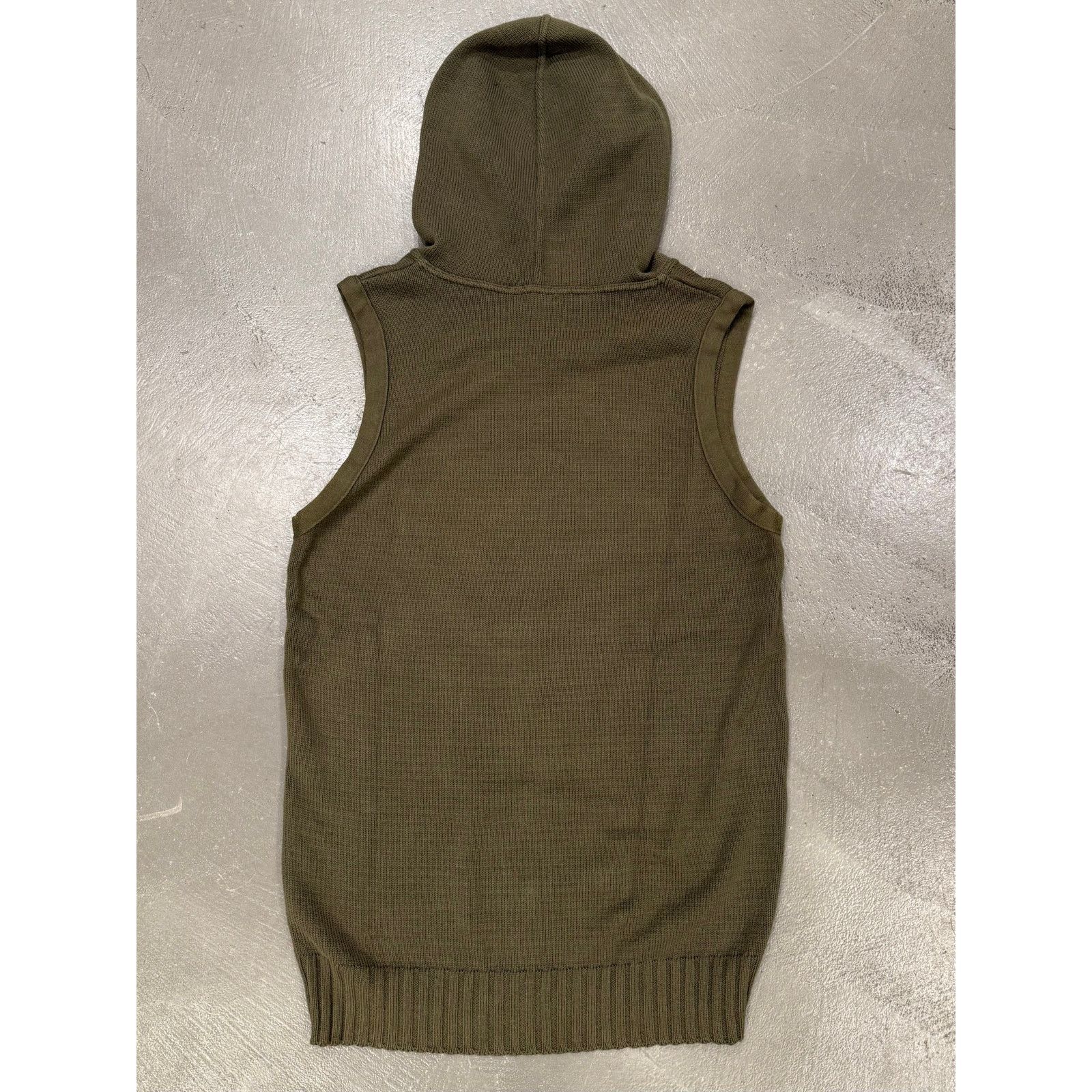 Helmut Lang 2000s Helmut Lang wool sleeveless knit vest Size US M / EU 48-50 / 2 - 2 Thumbnail