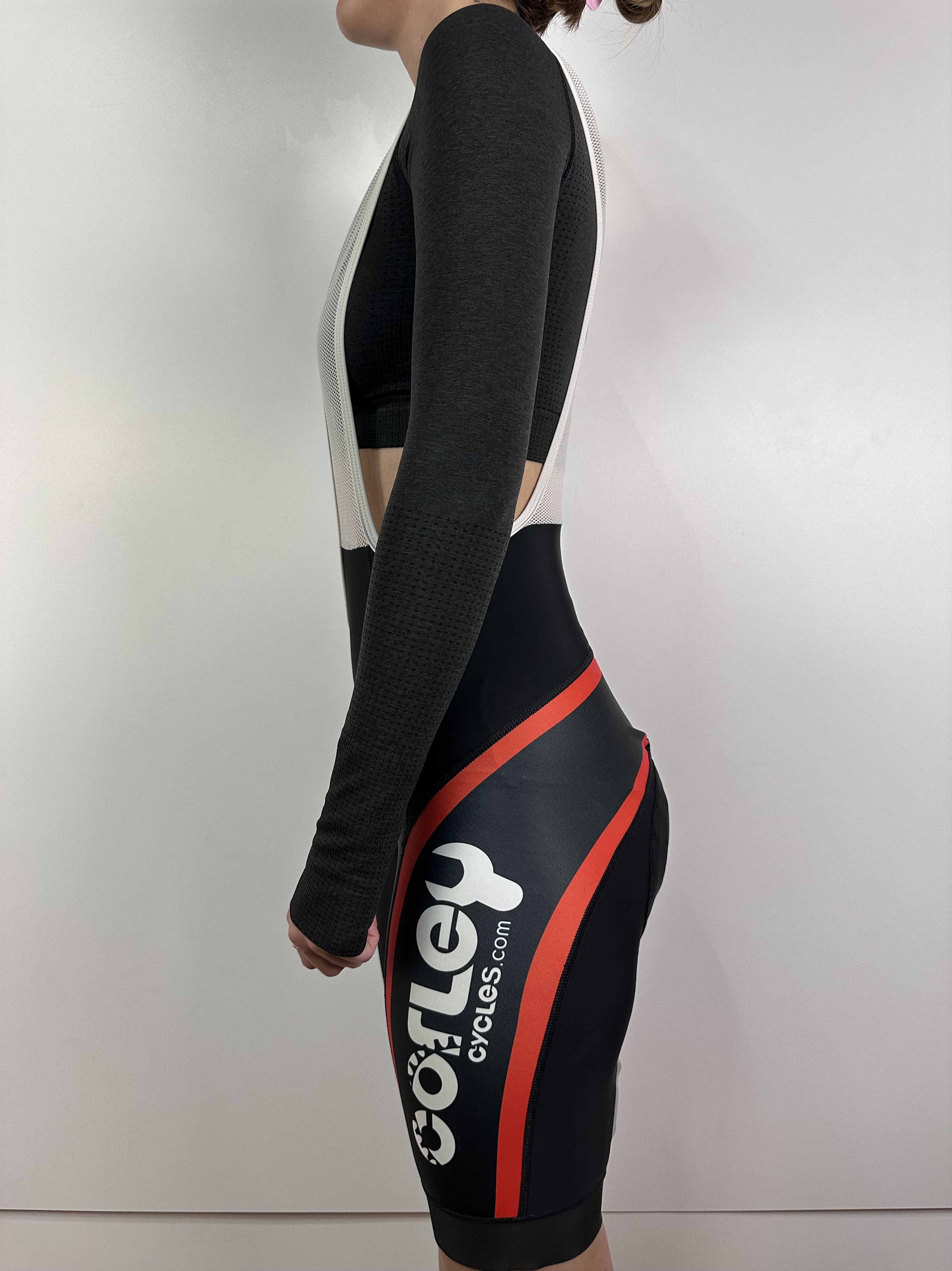 Other CORLEY Specialized Prime Bib Shorts Cycling Black Red Size 3 Size S / US 4 / IT 40 - 2 Thumbnail