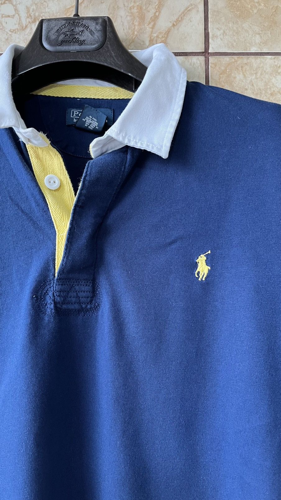 Rugby Ralph Lauren Vintage Polo Ralph Lauren rugby long sleeve Size US M / EU 48-50 / 2 - 2 Thumbnail