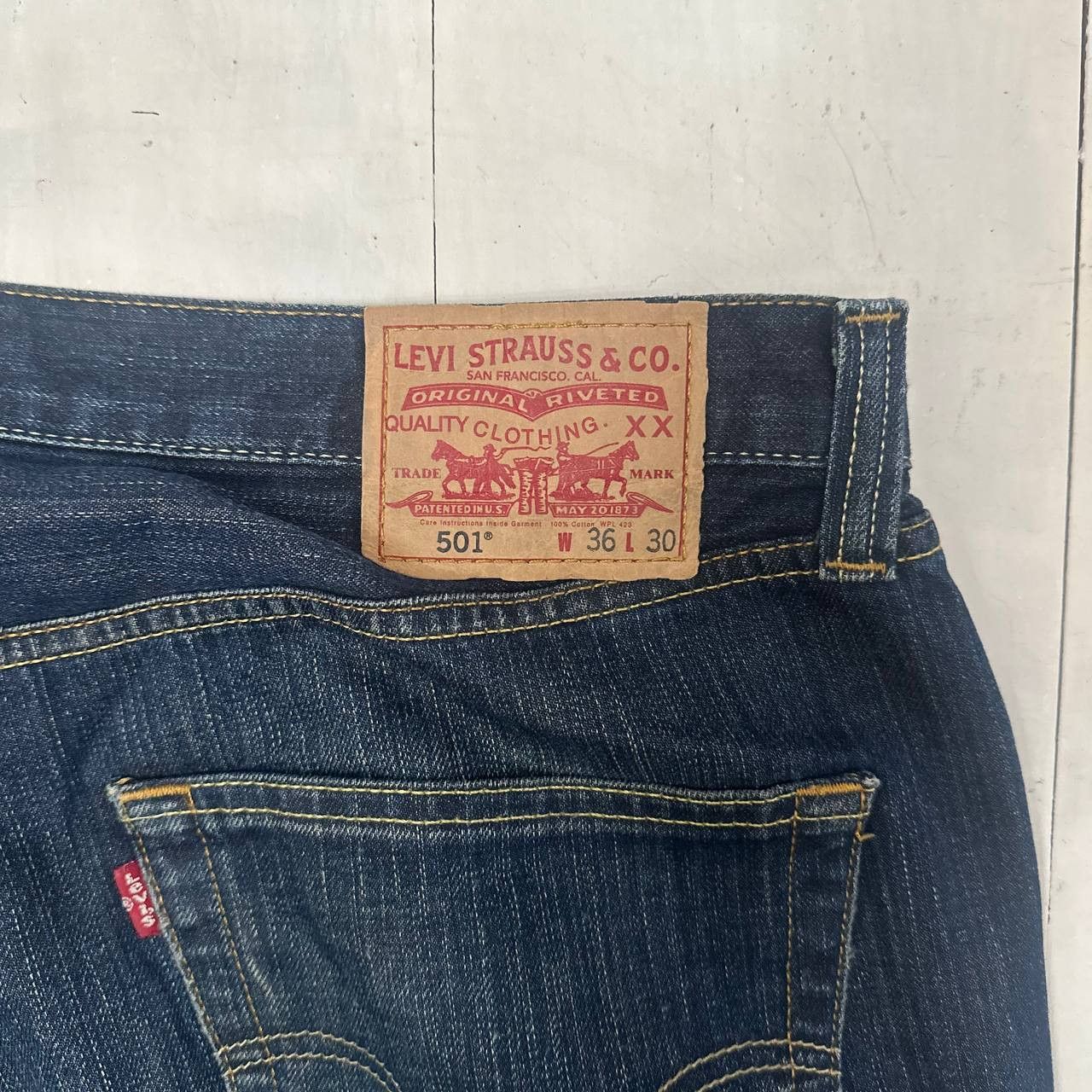 Levi's Jeans Levi's 501 Strauss&Co W36L30 Size US 30 / EU 46 - 4 Thumbnail