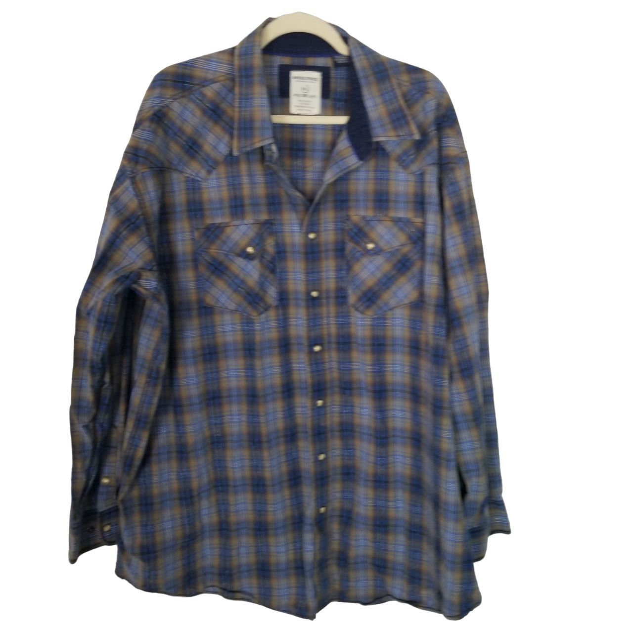 Panhandle Slim  Men's L/S  Snap Blue main image 1
