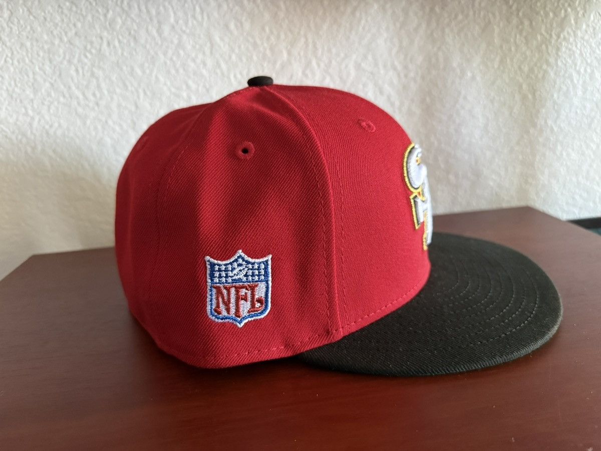 New Era New Era 59Fifty NFL San Francisco 49ers Fitted Hat 7 3/8 Size ONE SIZE - 3 Thumbnail