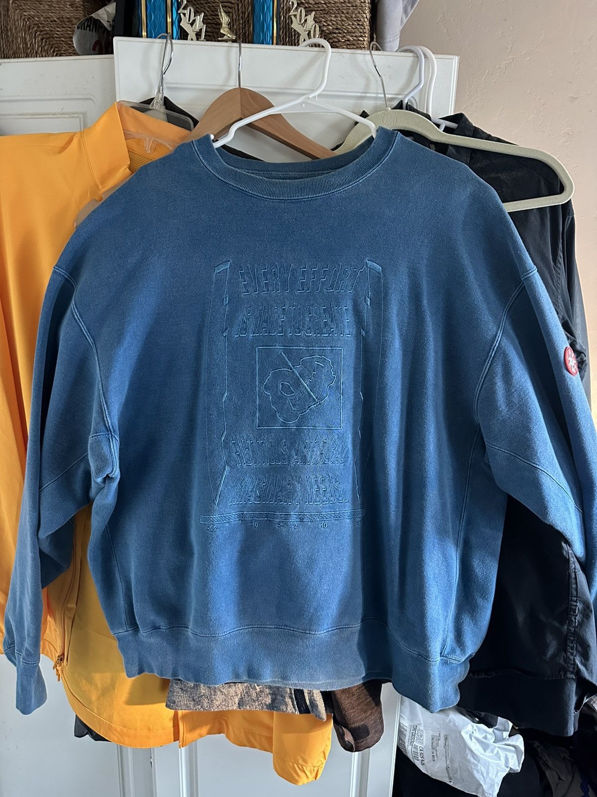 Cav Empt Call 2021 Blue Cav Emp Sweater Size US L / EU 52-54 / 3 - 6 Thumbnail