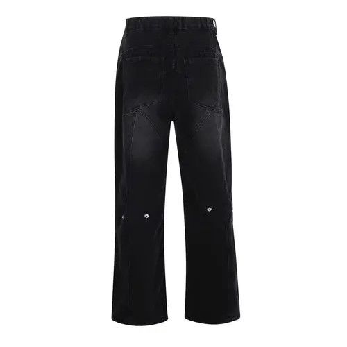 Japanese Brand Michiru x Kaori Trend Black Denim Pant Size US 34 / EU 50 - 4 Thumbnail