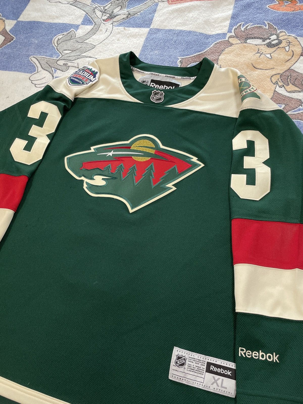 NHL Minnesota wild stadium series hockey jersey Size US XL / EU 56 / 4 - 2 Thumbnail
