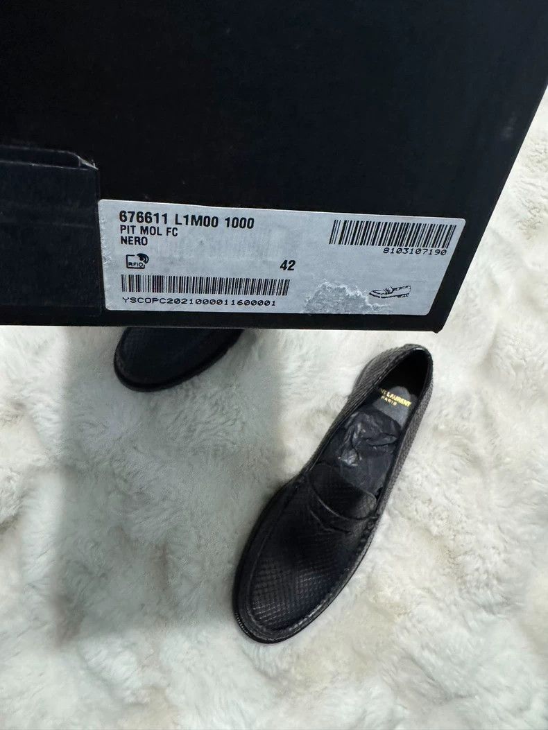 Saint Laurent Paris saint Laurent parisRare Leather Men's Loafers Leather Shoe Size US 9 / EU 42 - 9 Thumbnail
