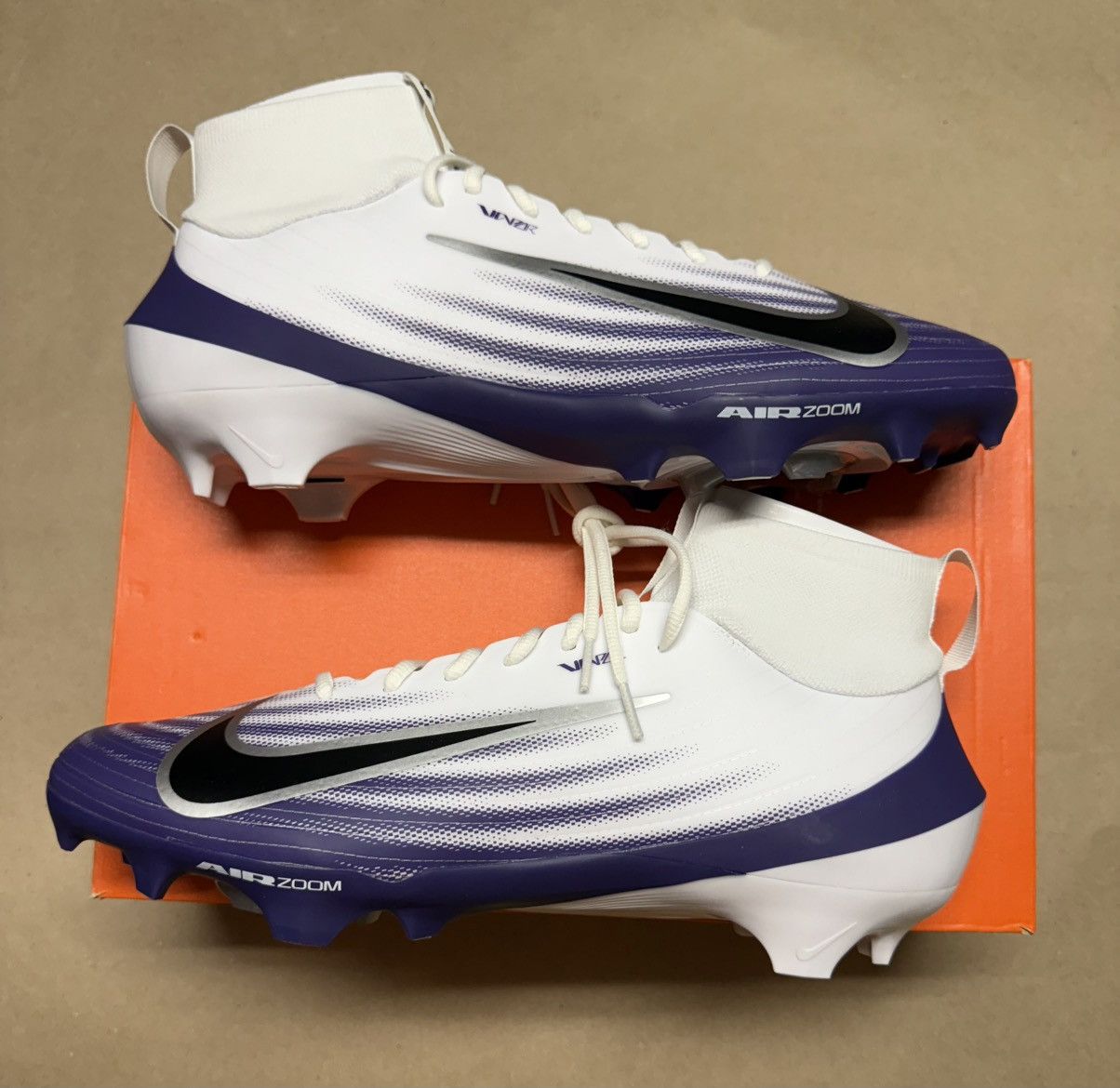 Nike Zoom Air Vapor Pro 1 TB Mens football cleats sz 15 NEW