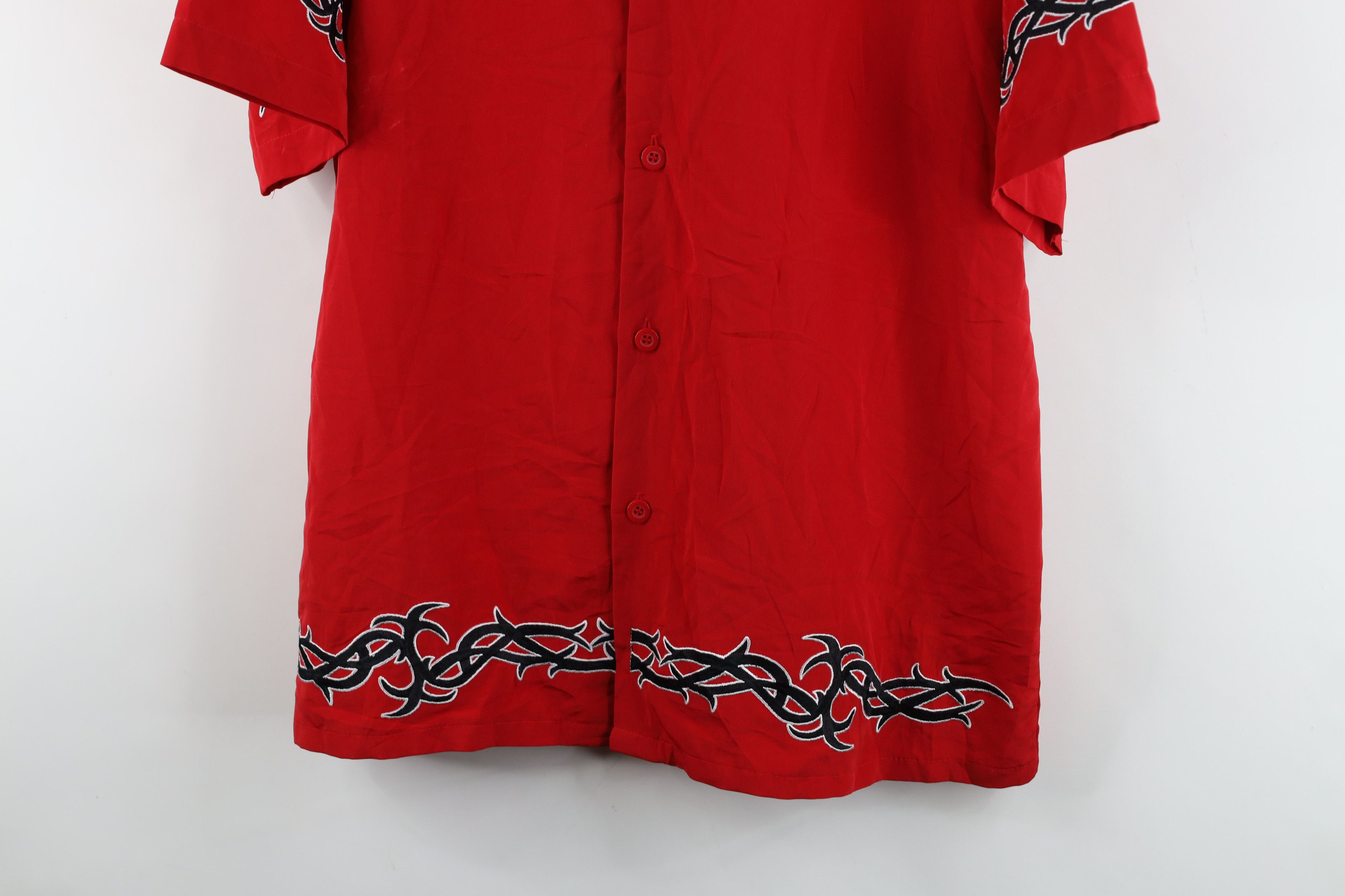 Harley Davidson Vintage Harley Davidson Tribal Fire Flames Button Shirt Size US M / EU 48-50 / 2 - 3 Thumbnail