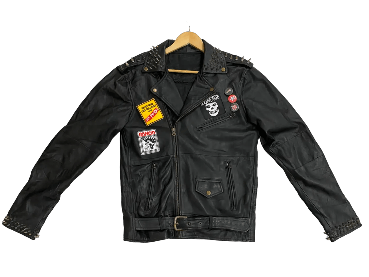 Japanese Brand 1 to 1 Street Punks Leather Studded Spike Jacket Size US M / EU 48-50 / 2 - 4 Thumbnail
