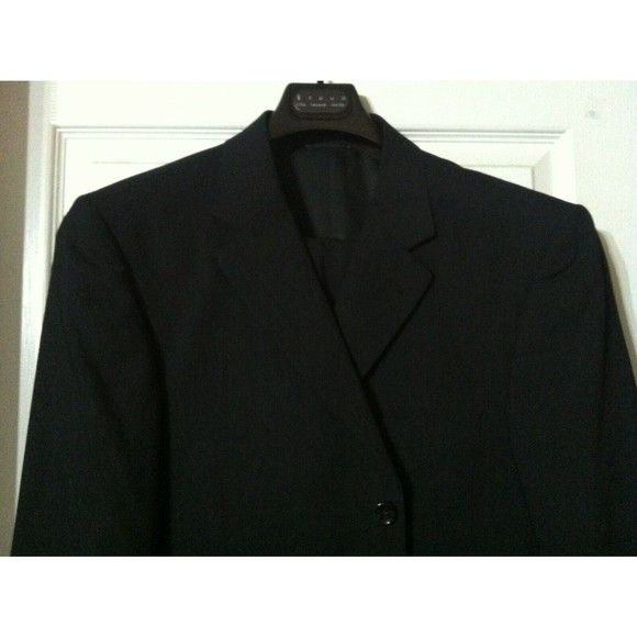 Emanuel Ungaro EMANUEL UNGARO MEN'S NEW 100%WOOL 2PC SUIT SIZE:42R Size 42R - 2 Thumbnail