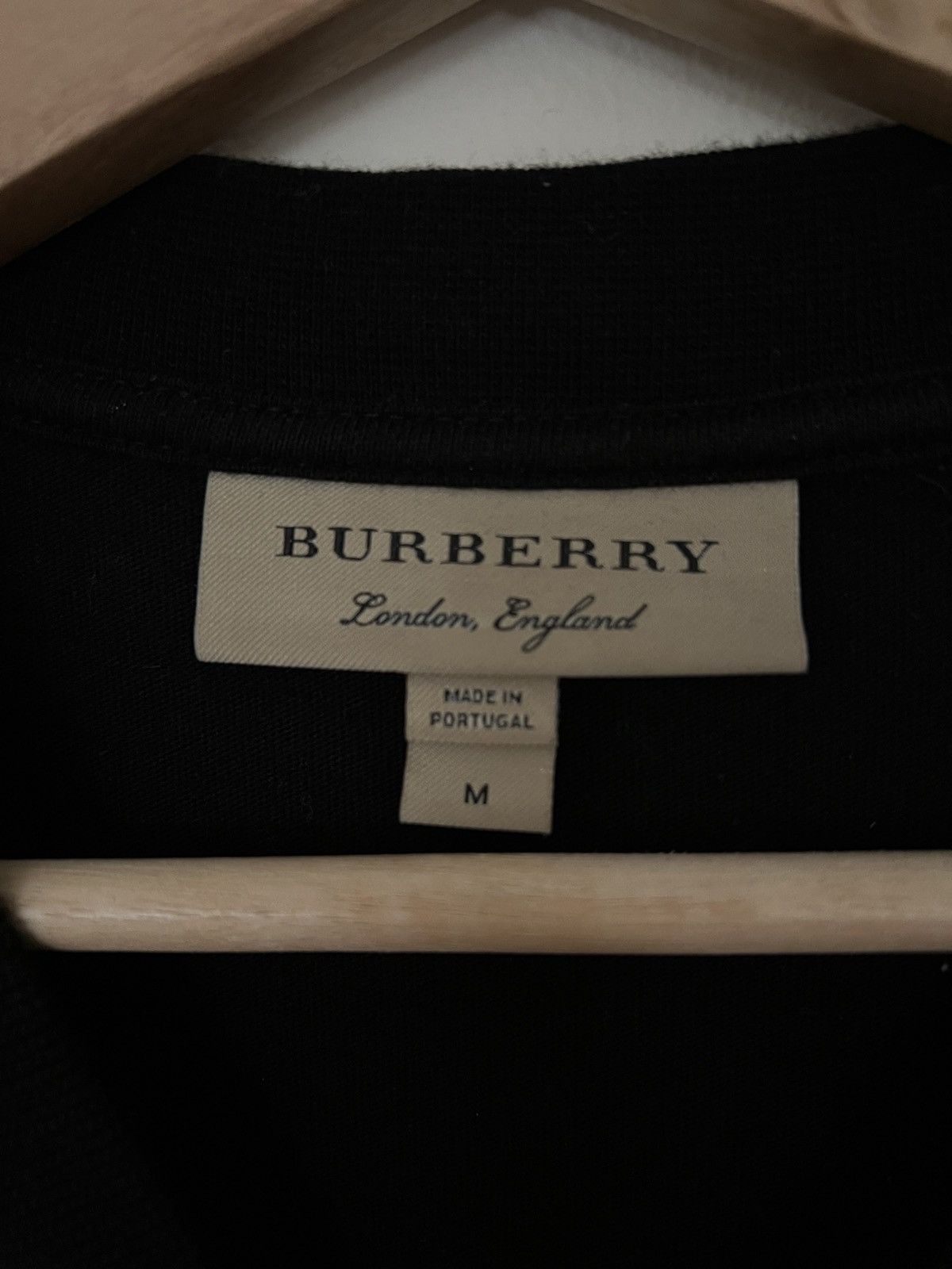 Burberry Burberry Logo Tee Embroidered Size US M / EU 48-50 / 2 - 4 Thumbnail