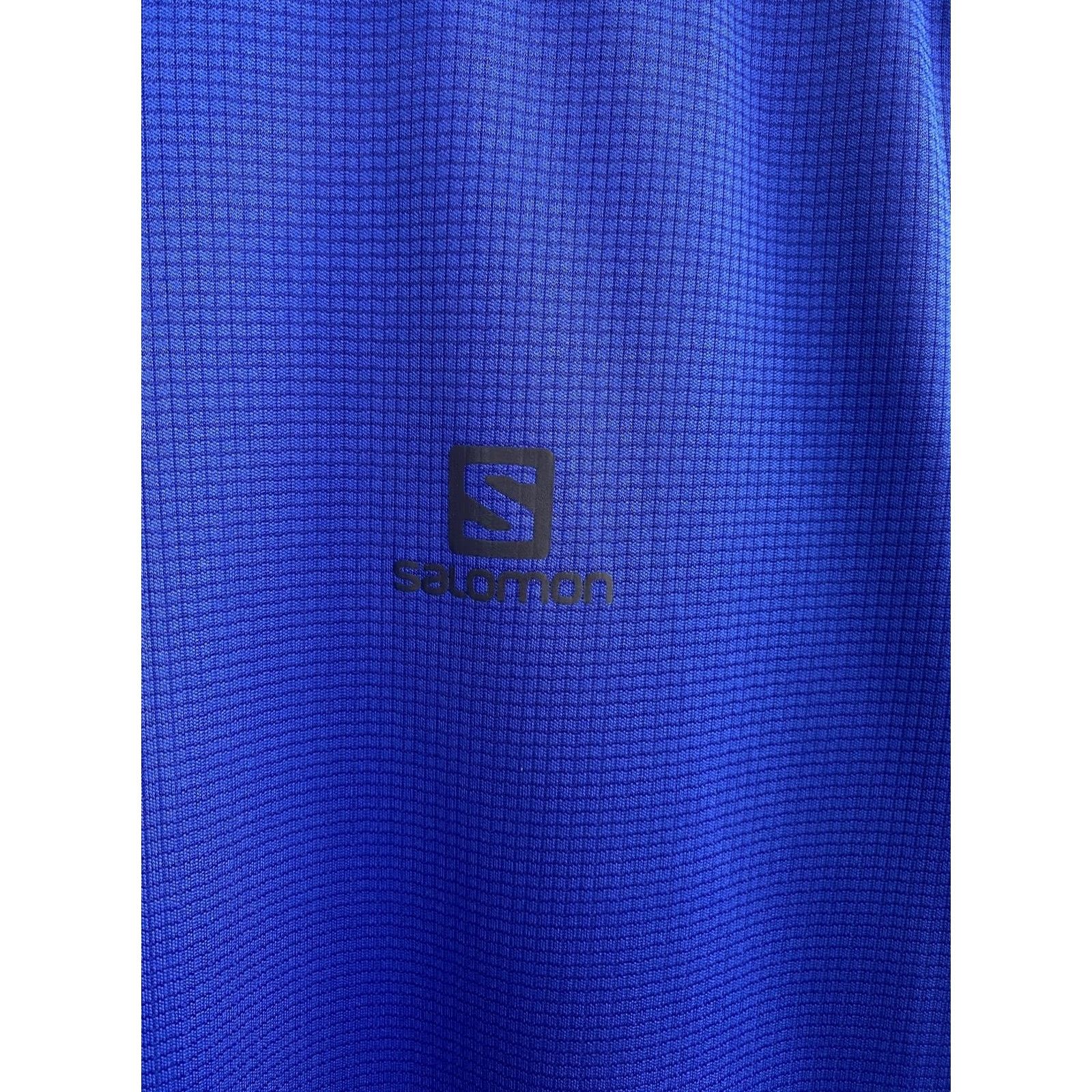 Salomon VINTAGE Salomon Outdoor T-Shirt M Blue Mens Size US M / EU 48-50 / 2 - 4 Thumbnail