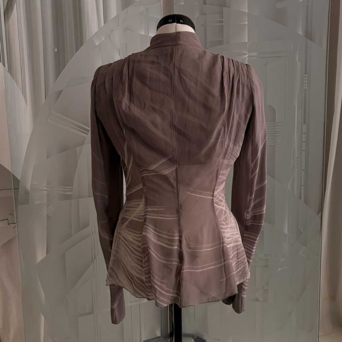 Rick Owens Rick Owens Silk Draped Wrap Blazer Jacket IT48 Made in Italy Size M / US 6-8 / IT 42-44 - 7 Thumbnail