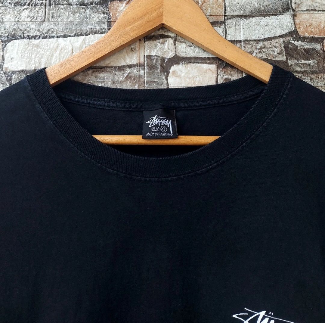 Stussy STUSSY Flower Grid Pigment Dyed Long Sleeve Size US XL / EU 56 / 4 - 8 Thumbnail