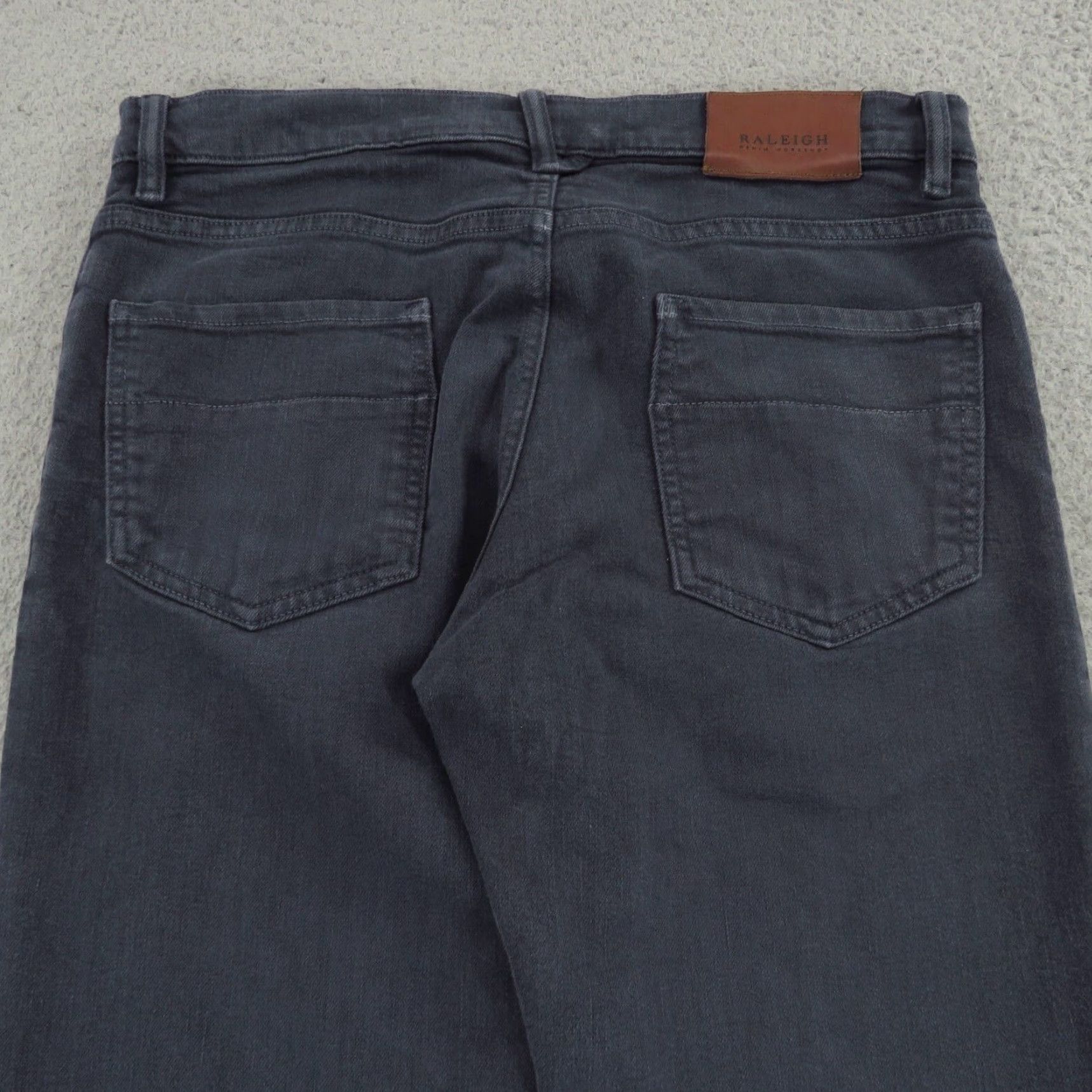 Raleigh Denim Raleigh Denim Workshop Jeans Mens 29 (30x32) Martin Slim Tapered Raw Made in USA Size US 29 - 3 Thumbnail
