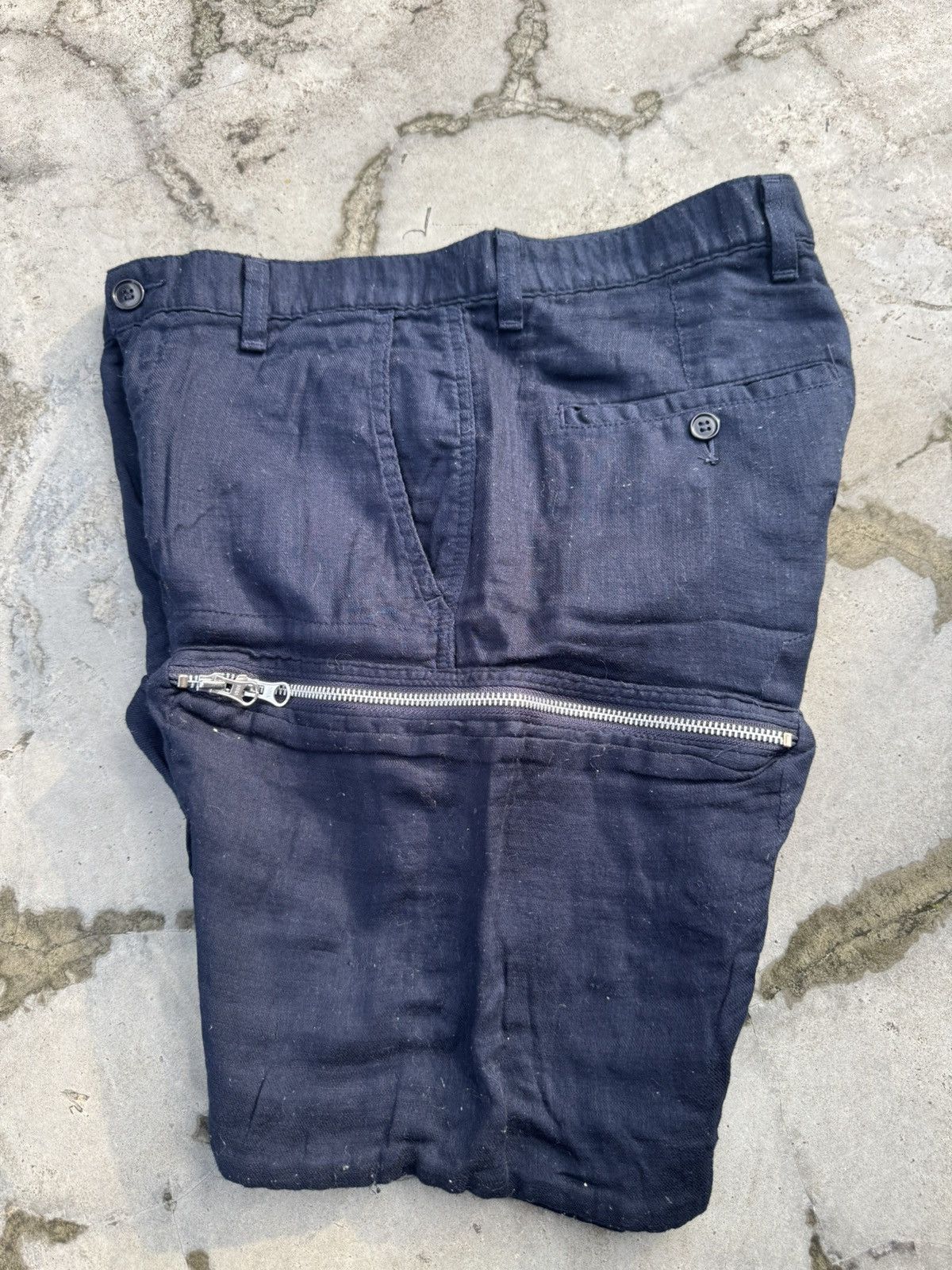 CABANE de ZUCCa × Issey Miyake × Ne-Net Cabane de Zucca Rare Design Short Pant Size US 31 - 4 Thumbnail