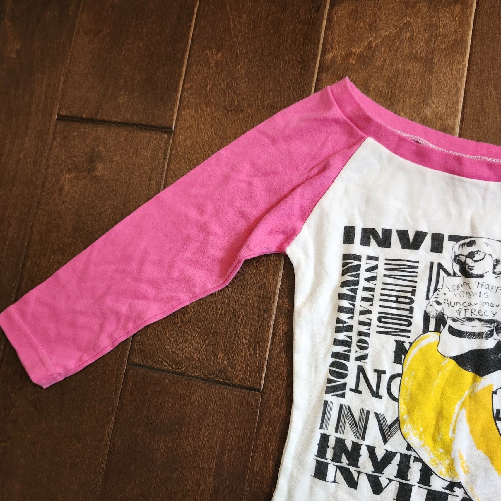 Vintage California Star Women's Shirt 3/4 Sleeve S Pink Juniors Crew Neck T-Shirt - All Seasons, Casual Size S / US 4 / IT 40 - 5 Thumbnail