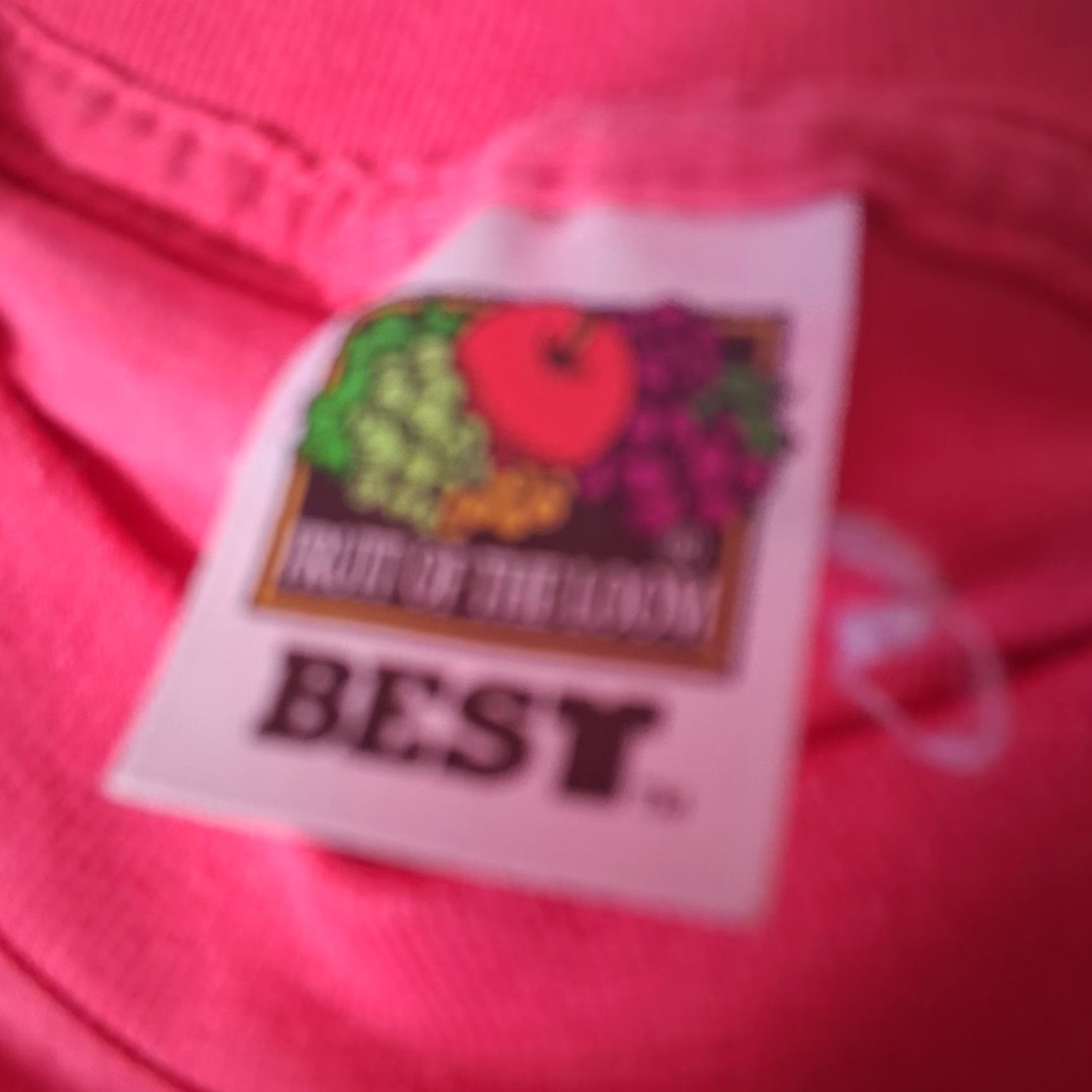 Fruit Of The Loom VINTAGE Fruit of the Loom BEST Grandma Shirt M Pink Angel Crew Neck Short Sleeve Graphic T-shirt Women? (Note: output must be only rearranged title) Size US M / EU 48-50 / 2 - 6 Thumbnail