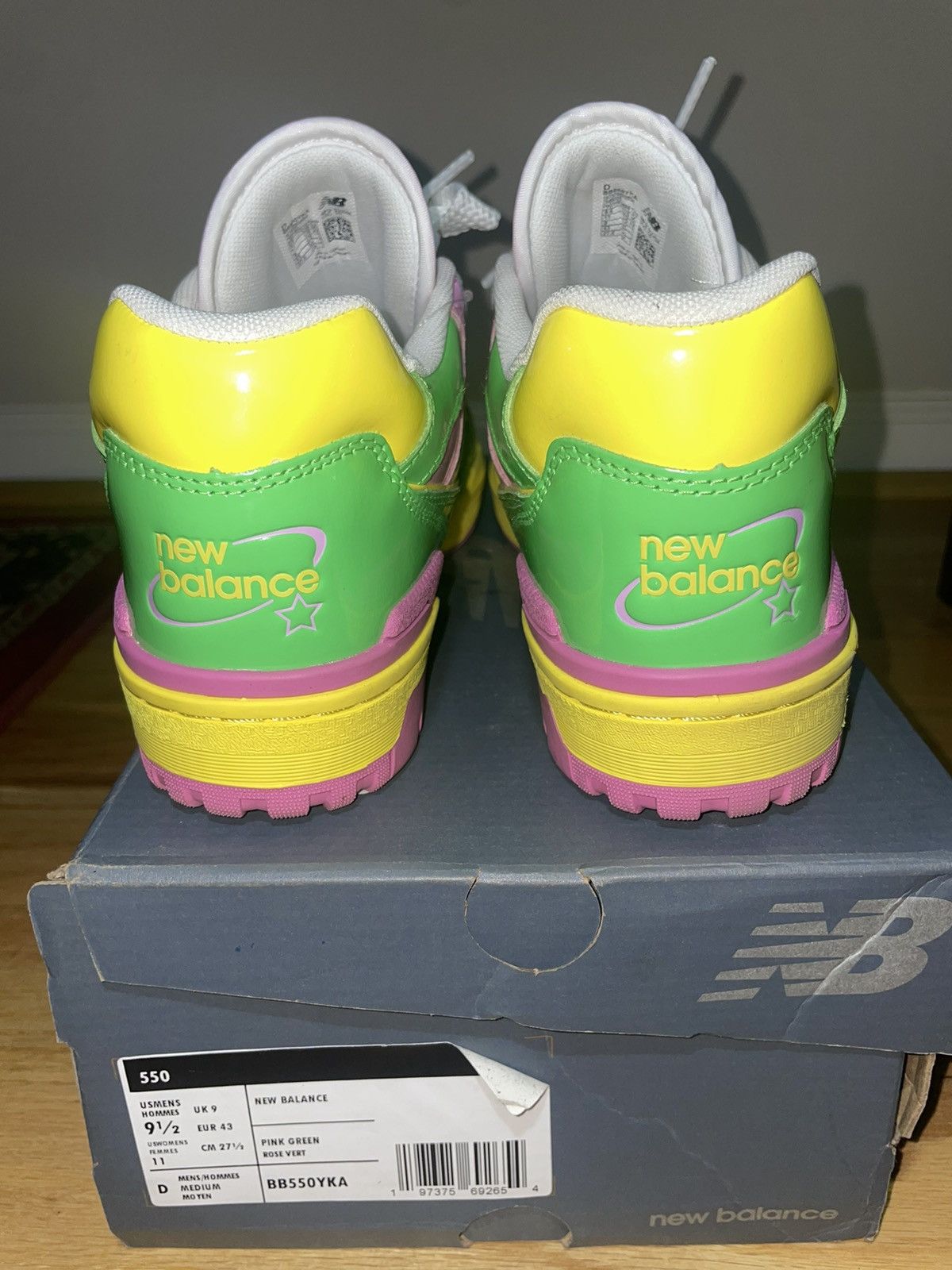 New Balance New Balance 550 Y2K Patent Leather Size US 9.5 / EU 42-43 - 5 Thumbnail
