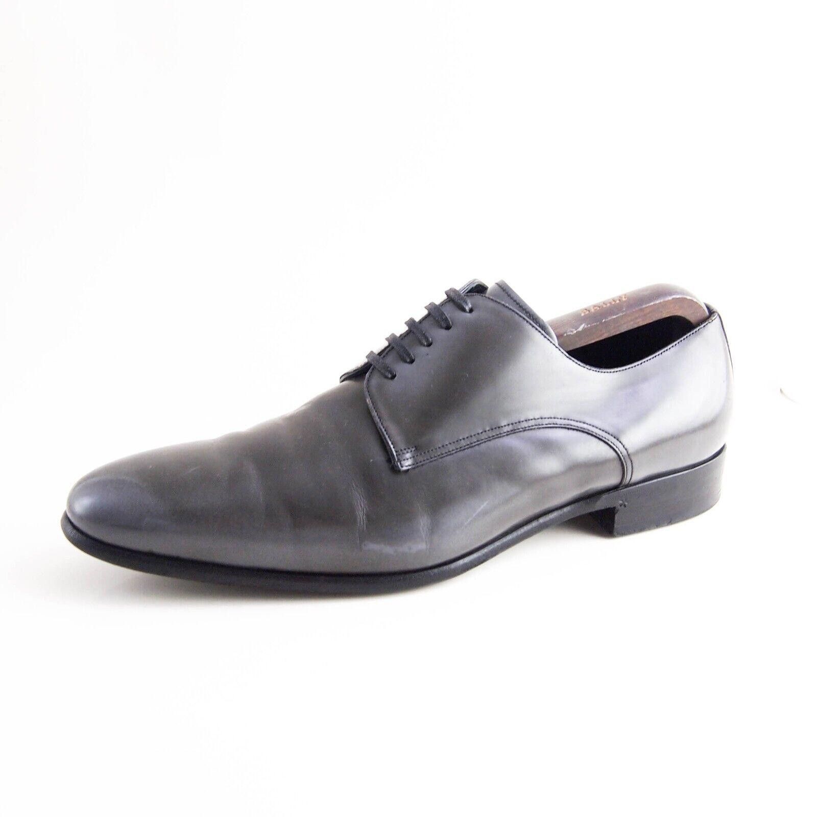 Dolce & Gabbana Dolce Gabbana Derby Gray Patent Leather Mens US 10 EU 43 Size US 10 / EU 43 - 1 Thumbnail