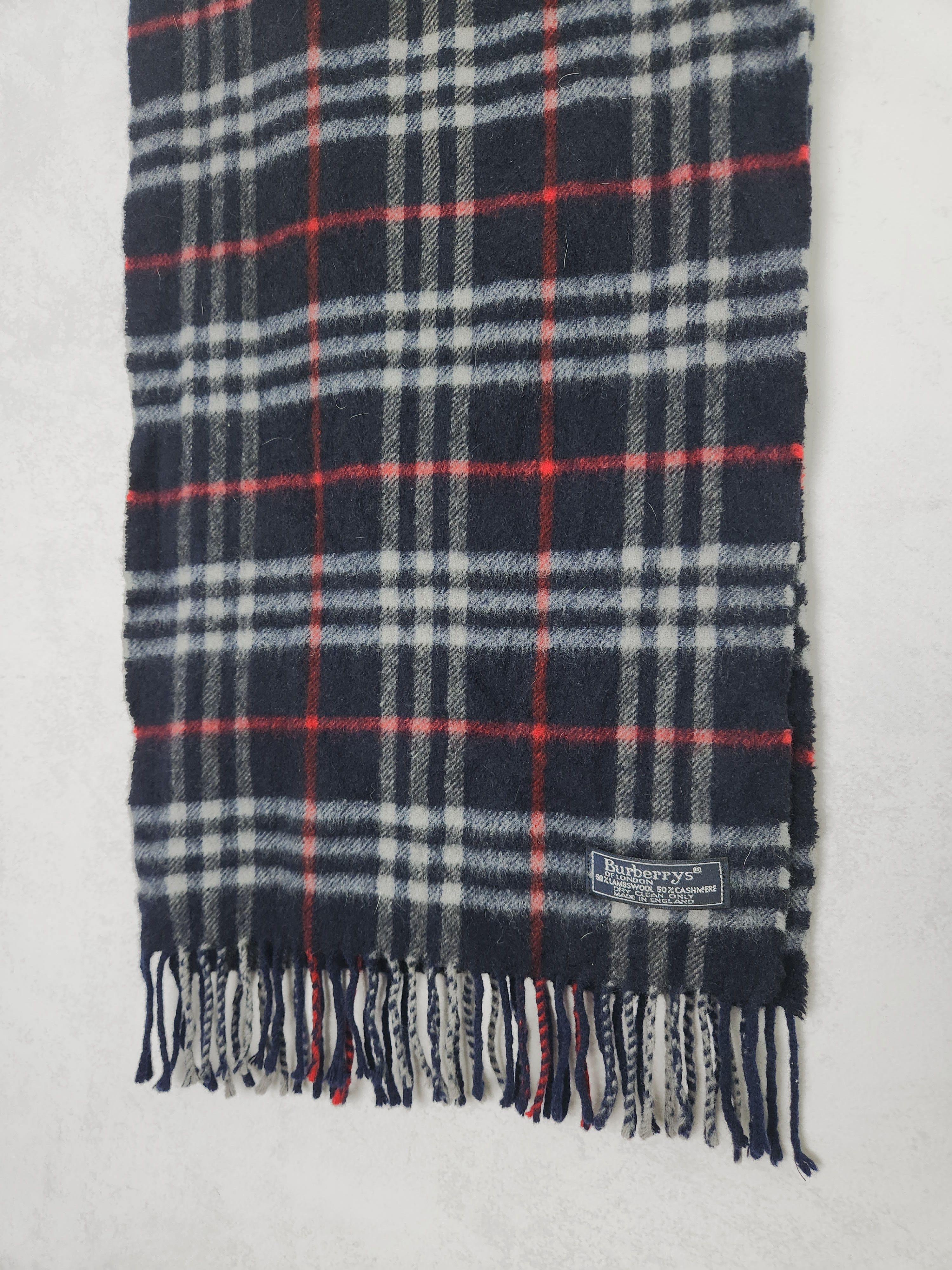 Burberry Burberrys scarf blue nova check labswool cashmere Size ONE SIZE - 3 Thumbnail
