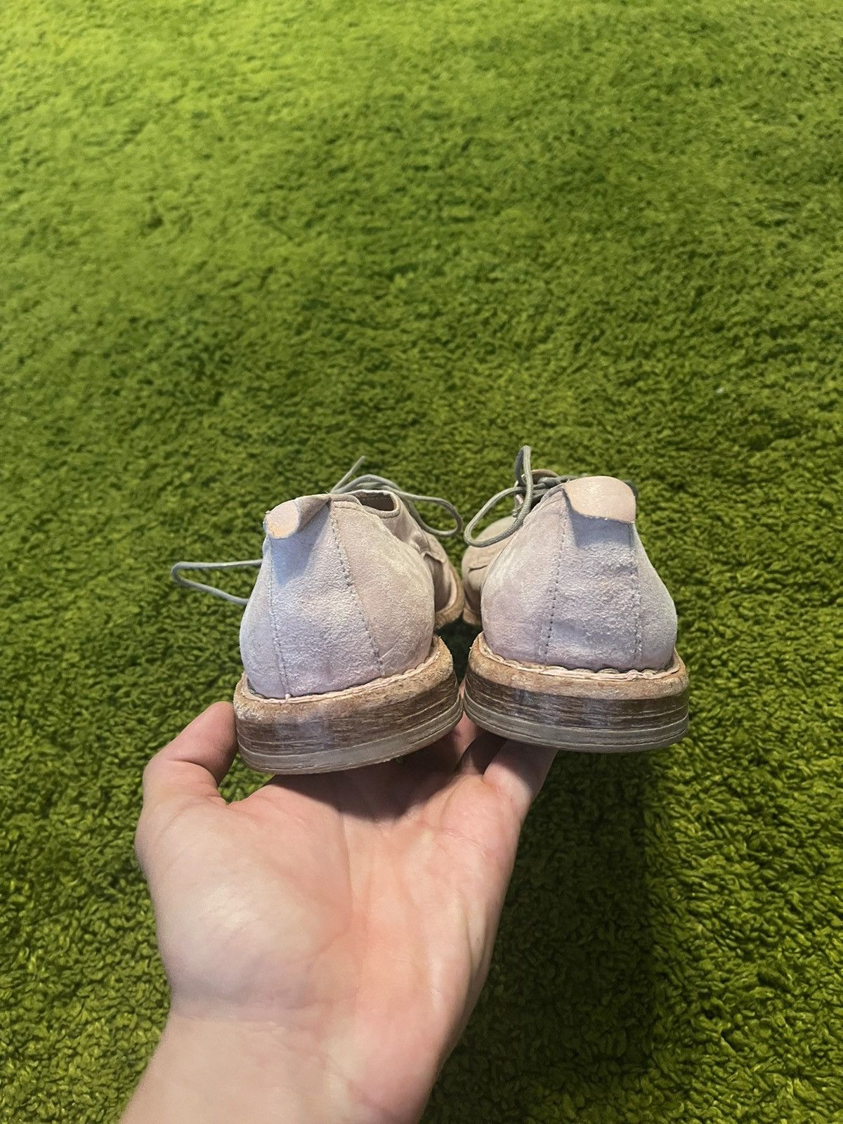 Designer × MoMA Moma avant garde suede derby shoes Size US 6 / IT 36 - 6 Thumbnail