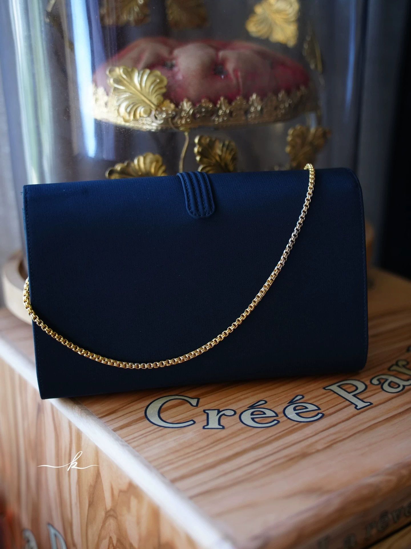 Other Morabito Vintage Black Gold Chain 2way Clutch Crossbody Size ONE SIZE - 4 Thumbnail