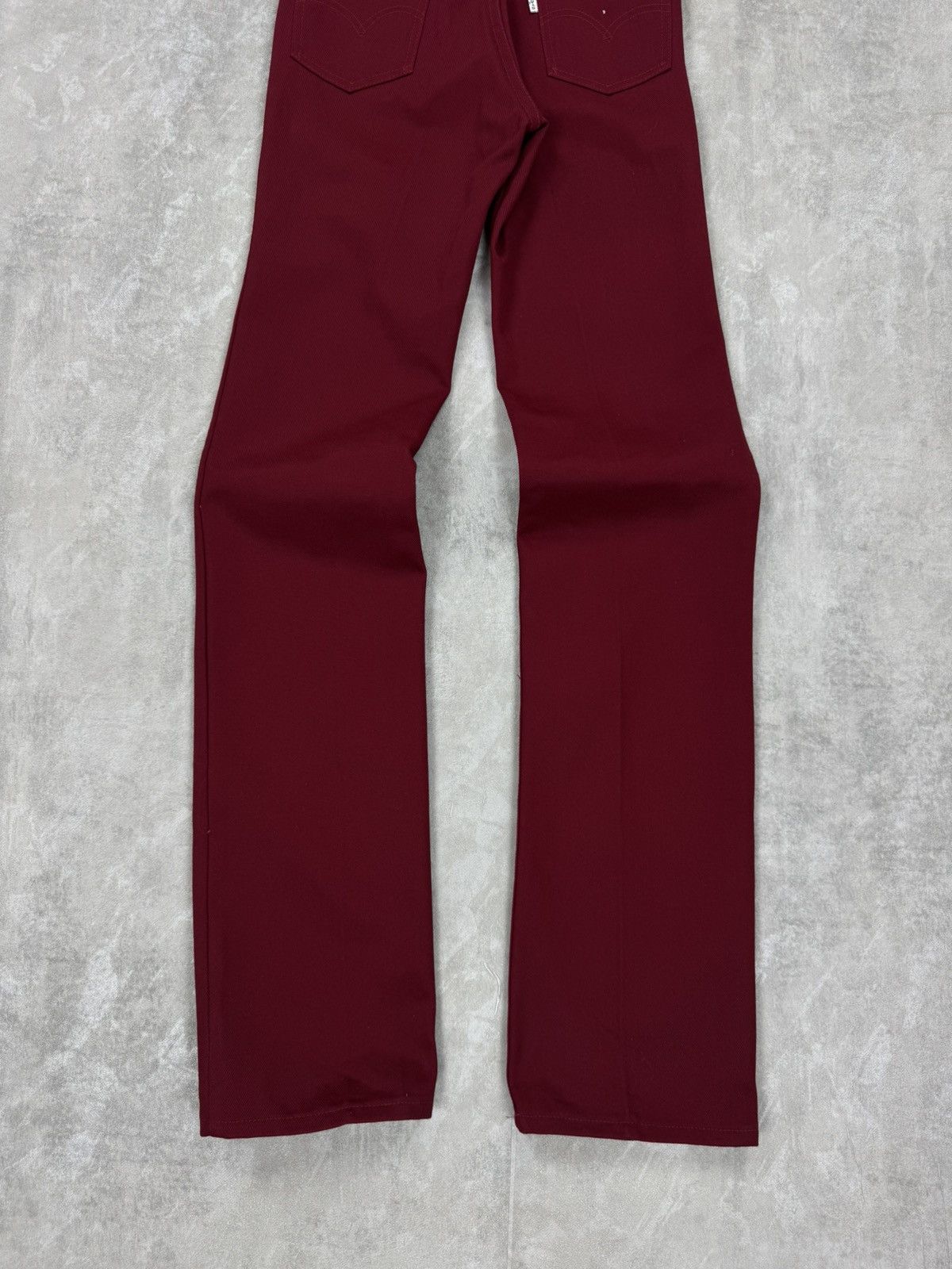 Levi's Vintage Clothing Rare Levis 630 30 88 Womens red jeans W28 L36 Size 28" / US 6 / IT 42 - 6 Thumbnail