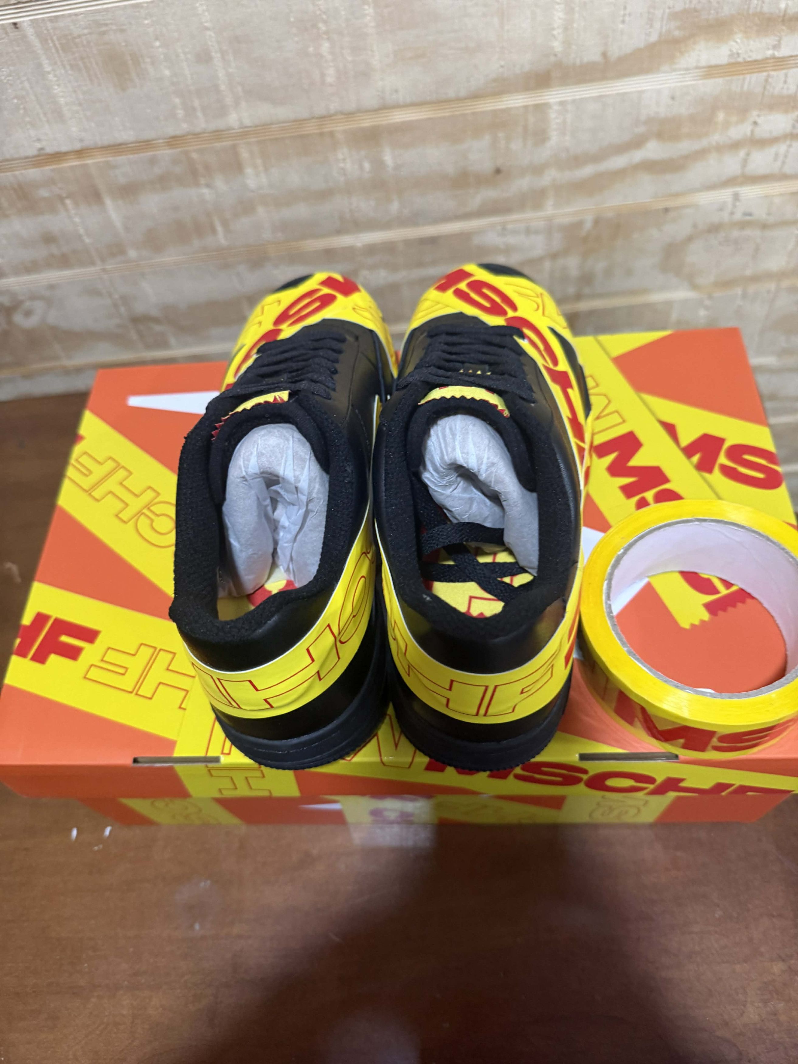 MSCHF MSCHF Super Normal 2 Inverted Tape Sneaker w Box Size US 6 / EU 39 - 3 Thumbnail