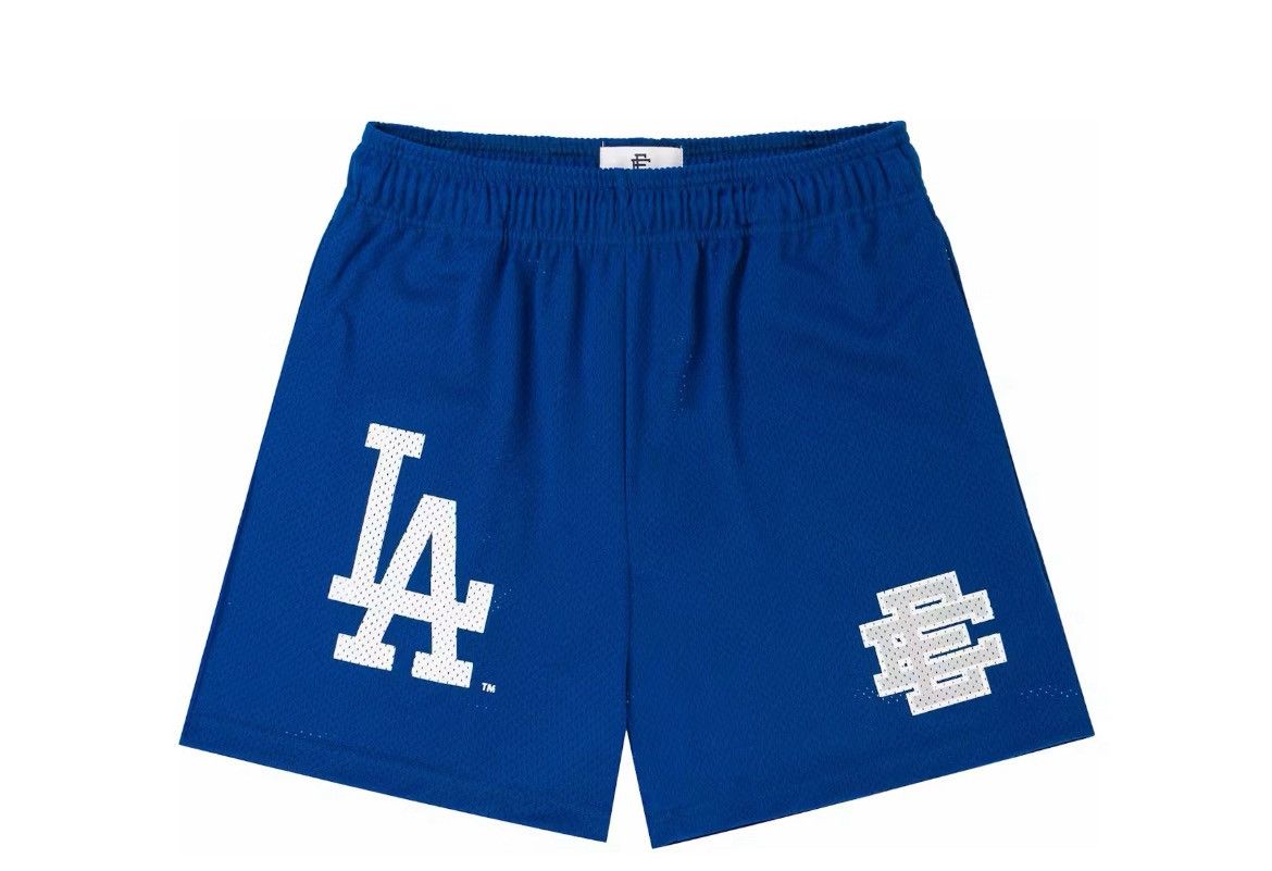 Eric Emanuel Eric Emanuel blue LA Dodgers shorts medium Size US 30 / EU 46 - 1 Thumbnail