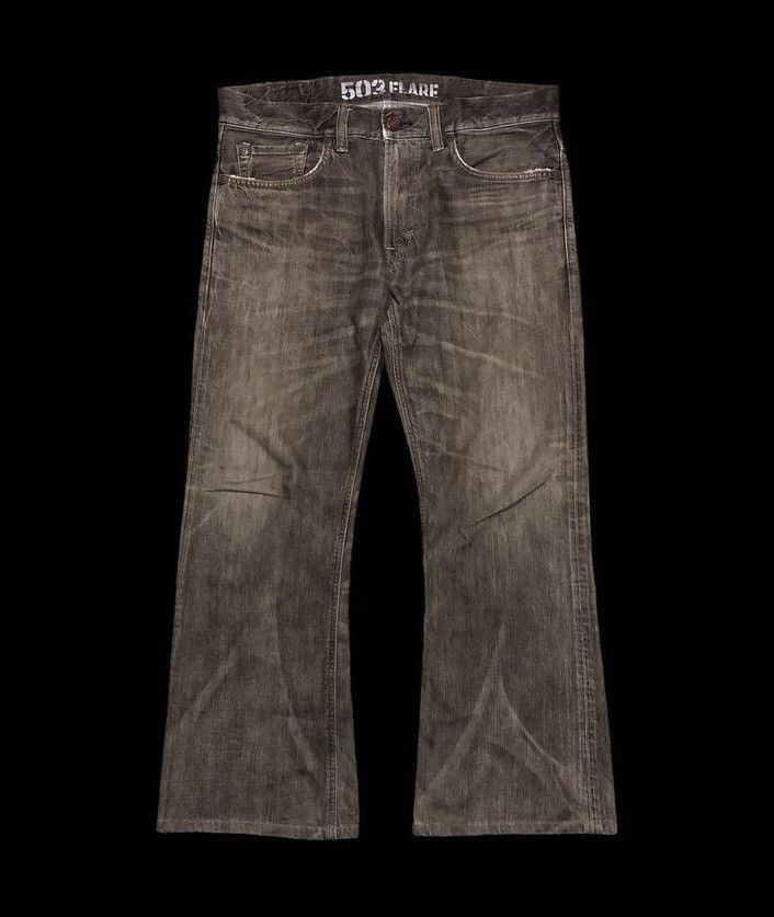Edwin FLARE EDWIN 503 WASHED BROWN DENIM Size US 36 / EU 52 - 1 Thumbnail