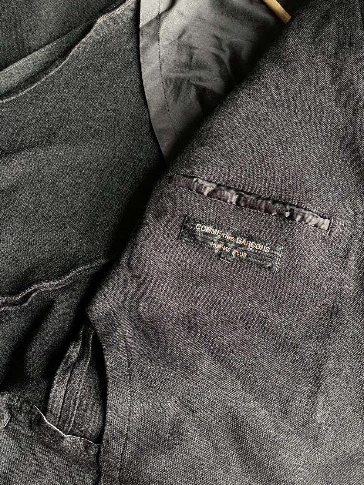Comme des Garcons Homme Plus 17AW Runway Comme des Garçons Homme Plus Asymmetric Blazer Size 40L - 7 Thumbnail
