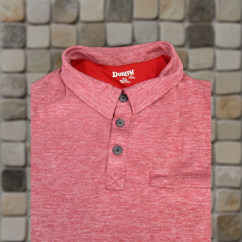 Vintage Duluth Shirt Mens Xxl Red Golf Polo Size US XXL / EU 58 / 5 - 1 Thumbnail