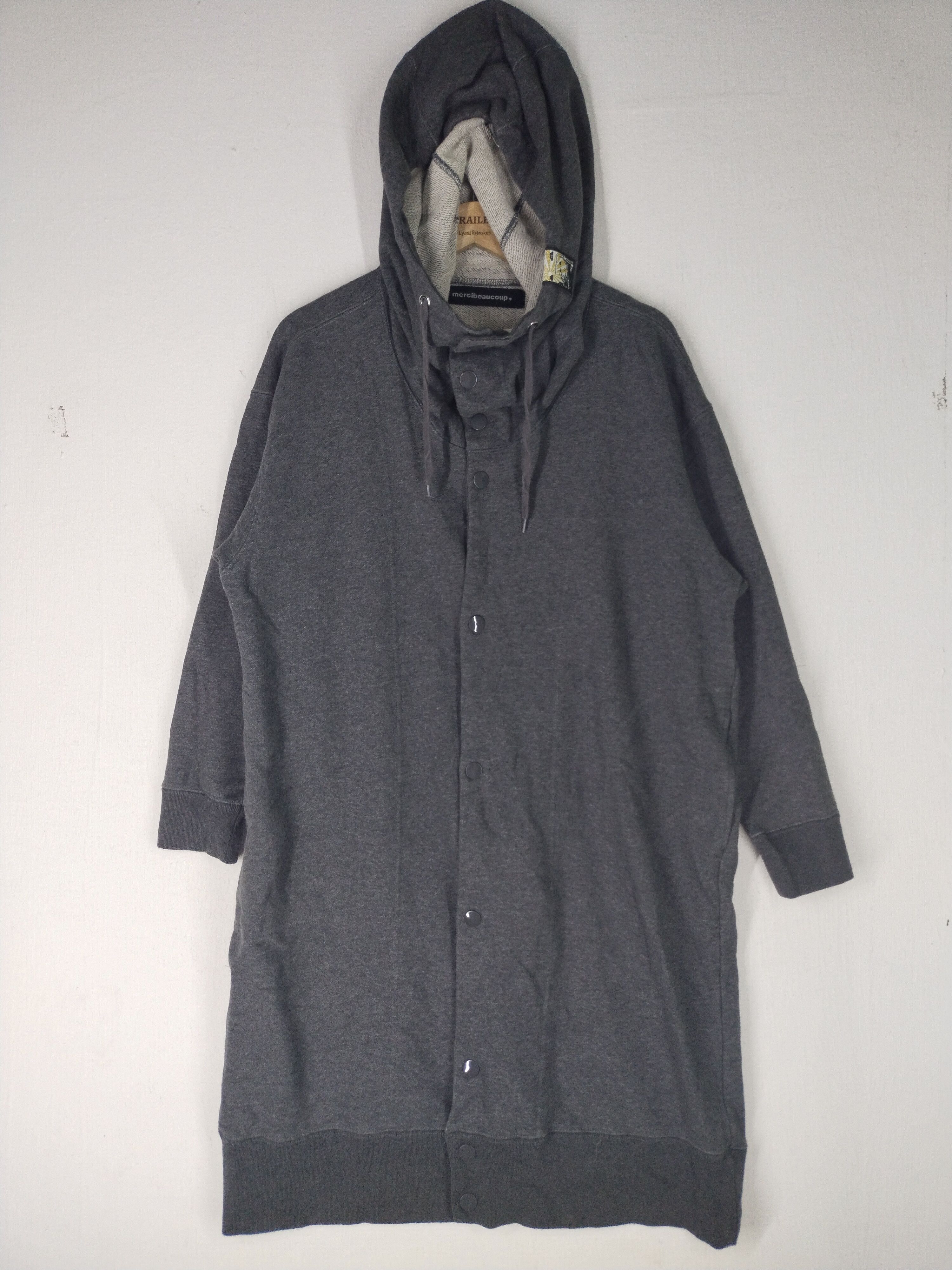 Issey Miyake × Japanese Brand × mercibeaucoup Vintage Mercibeaucoup Hoodie Size L / US 10 / IT 46 - 1 Thumbnail