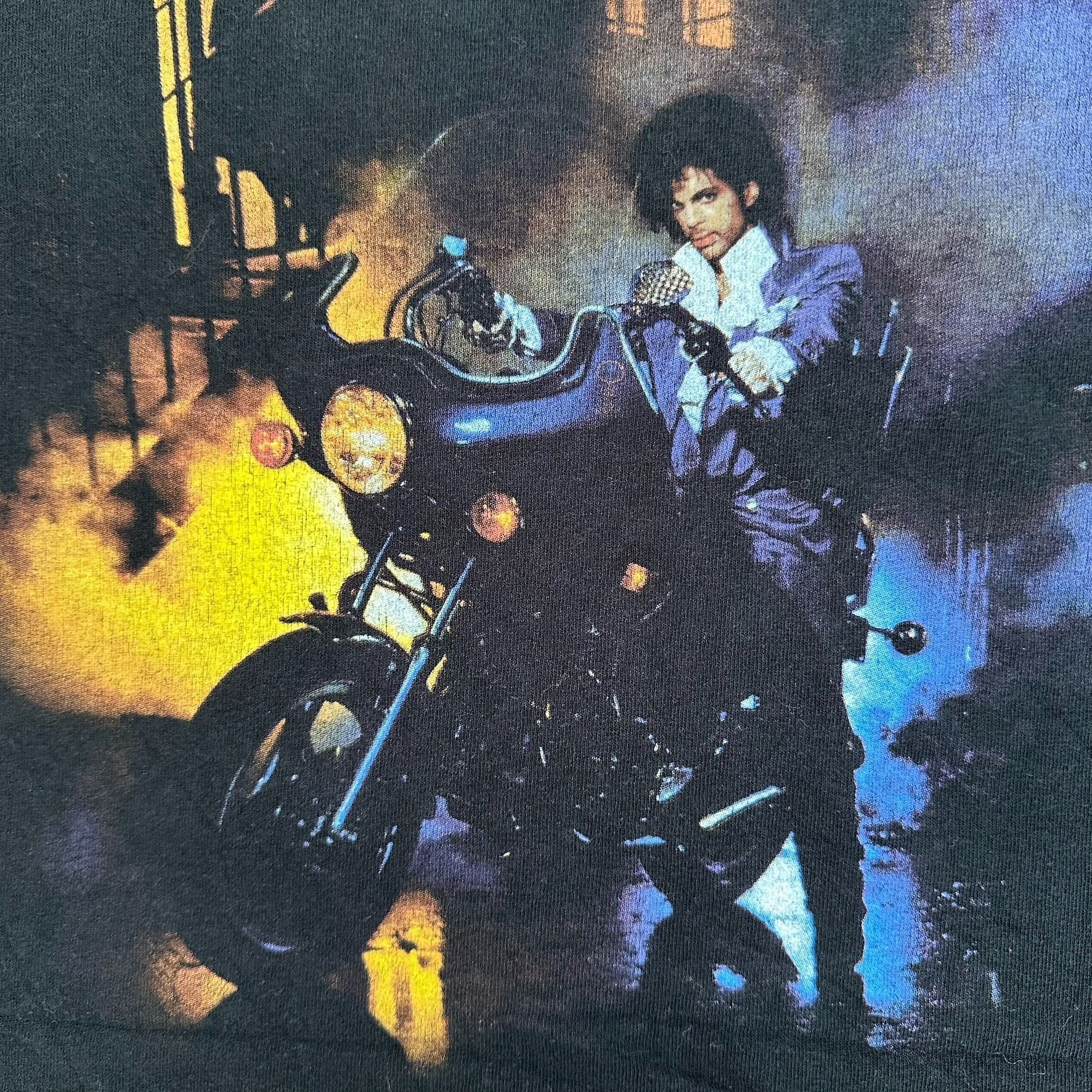 Prince Vintage Y2K Prince Purple Rain T-Shirt Black Rock Band Tee Size US XXL / EU 58 / 5 - 3 Thumbnail
