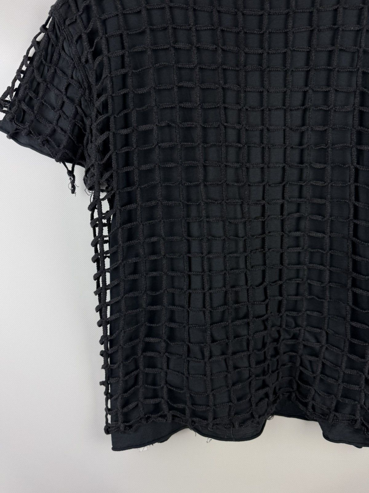 Dolce & Gabbana Dolce & Gabbana SS12 Runaway Sniper Grid Net Layered T Shirt Size US M / EU 48-50 / 2 - 19 Thumbnail