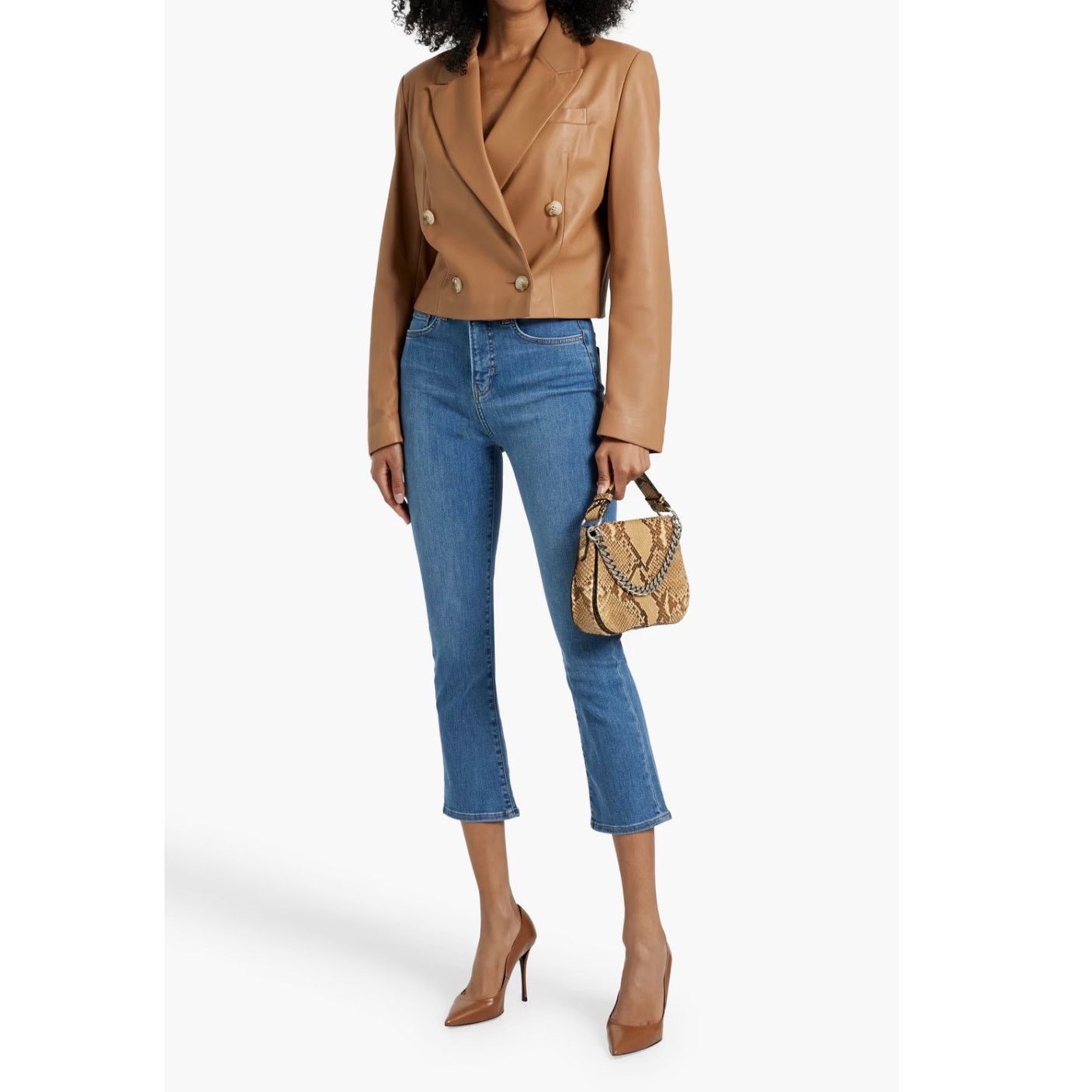 Veronica Beard Veronica Beard - Carly high-rise kick-flare jeans / 28 /blue Size 28" / US 6 / IT 42 - 1 Thumbnail
