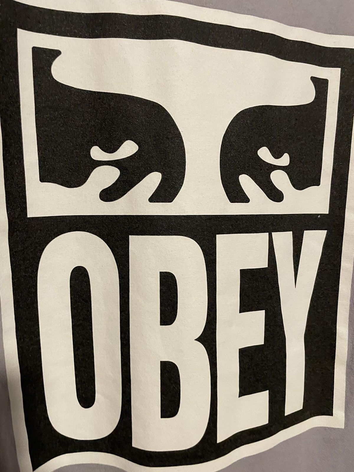 Obey × Shepard Fairey OBEY EYES ICON II grey T-SHIRT Size US L / EU 52-54 / 3 - 6 Thumbnail
