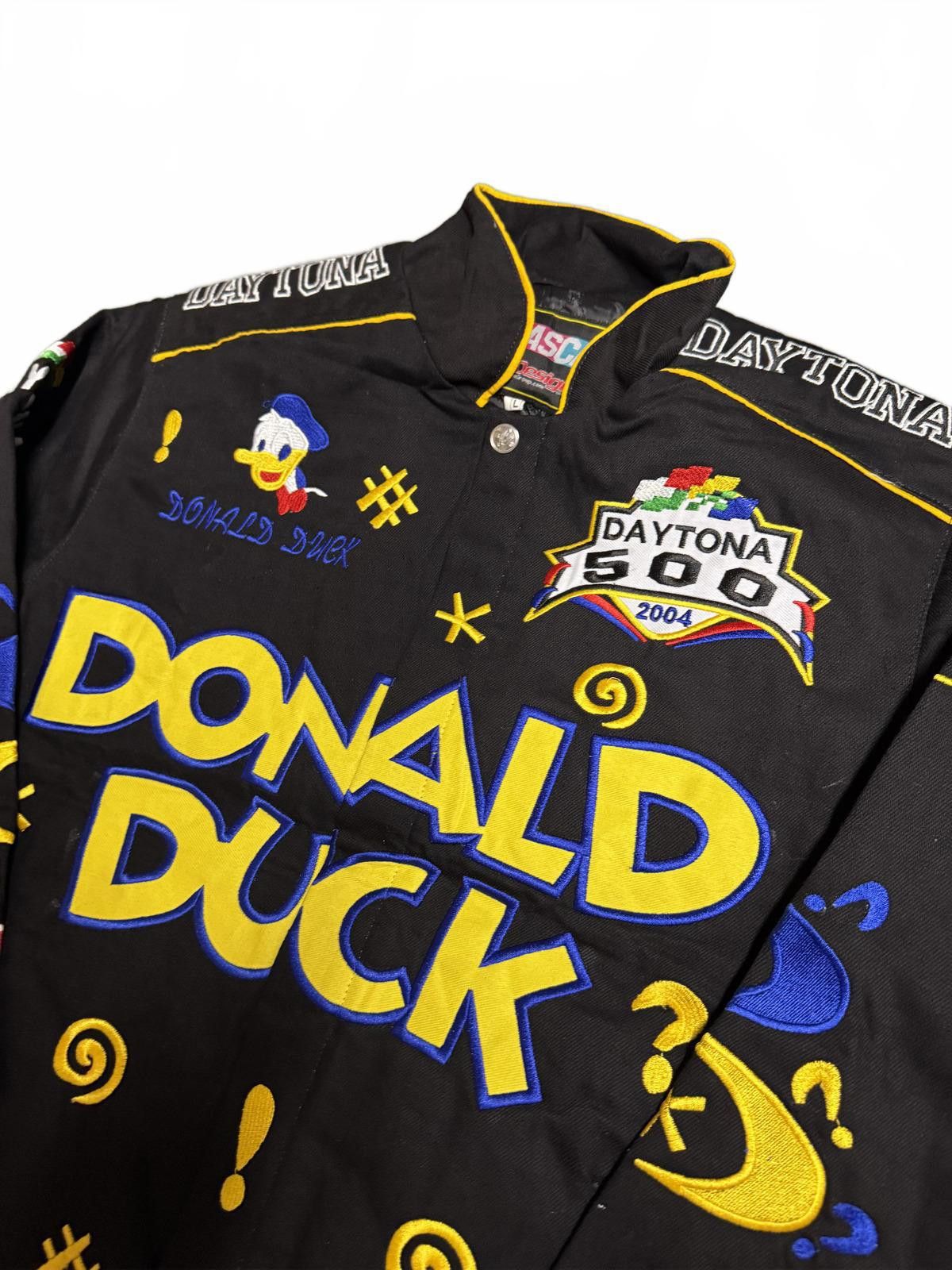 NASCAR Vintage Donald Duck Daytona 500 2004 Racing Jacket Size US L / EU 52-54 / 3 - 3 Thumbnail