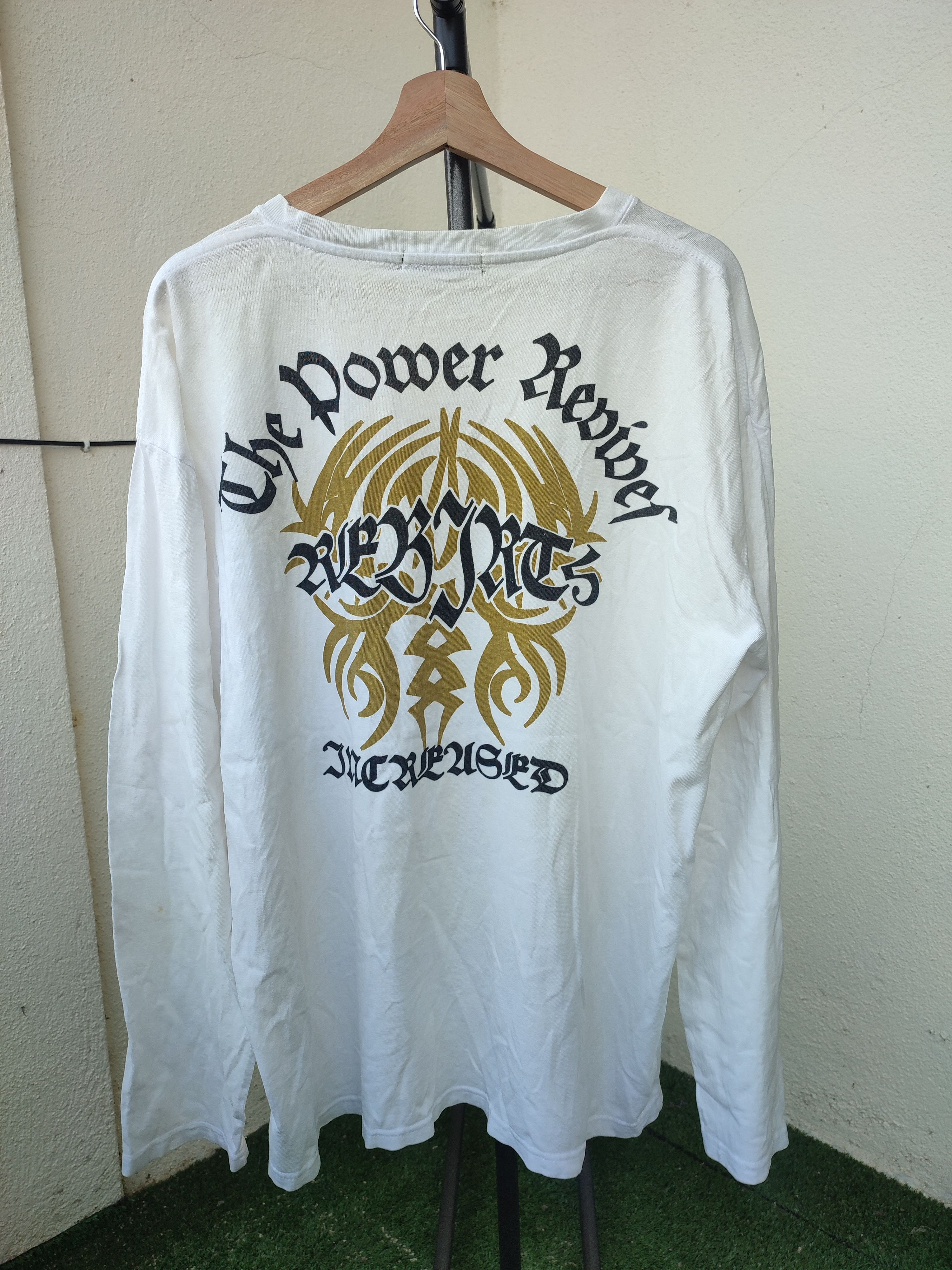 Bullet Noise 💥 Crazy Vintage Bullet Noise Under Sound Long Sleeve Size US XL / EU 56 / 4 - 1 Thumbnail