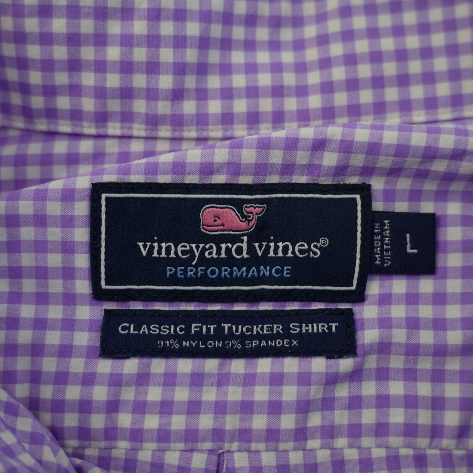 Vineyard Vines Vineyard Vines Performance Classic Fit Tucker Shirt Large Pu Size US L / EU 52-54 / 3 - 8 Thumbnail