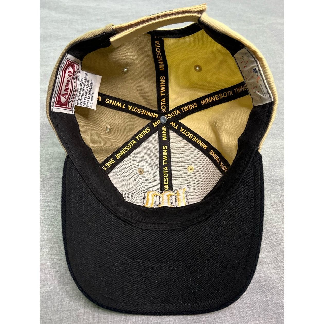 MLB × Vintage Vintage Minnesota Twins Annco Adjustable Baseball Cap Size ONE SIZE - 5 Thumbnail