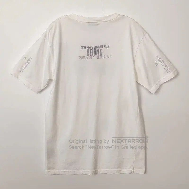 Dior Dior White Cotton Men's T-Shirt . Size US XS / EU 42 / 0 - 2 Thumbnail
