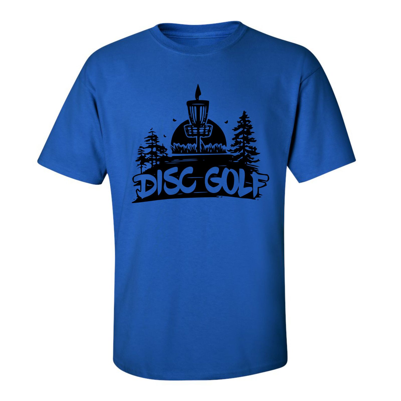 Gildan Disc Golf T Shirt DISCGOLF SUNSET Discgolfer Shirt Size US XL / EU 56 / 4 - 11 Thumbnail