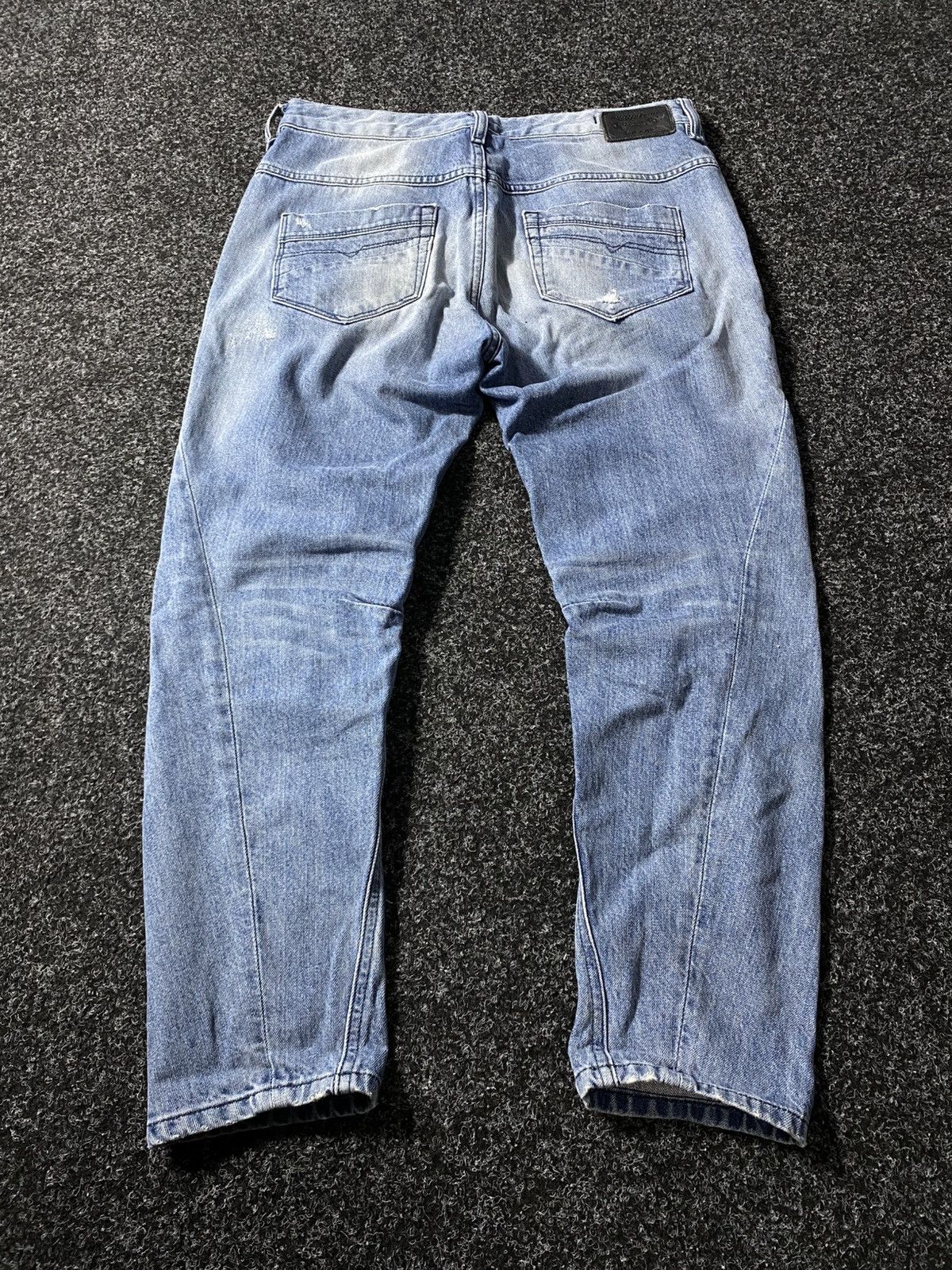 Diesel × If Six Was Nine × Vintage Vintage 90s Y2K Distressed Diesel Industry Jeans baggy pants Size 27" / US 4 / IT 40 - 9 Thumbnail